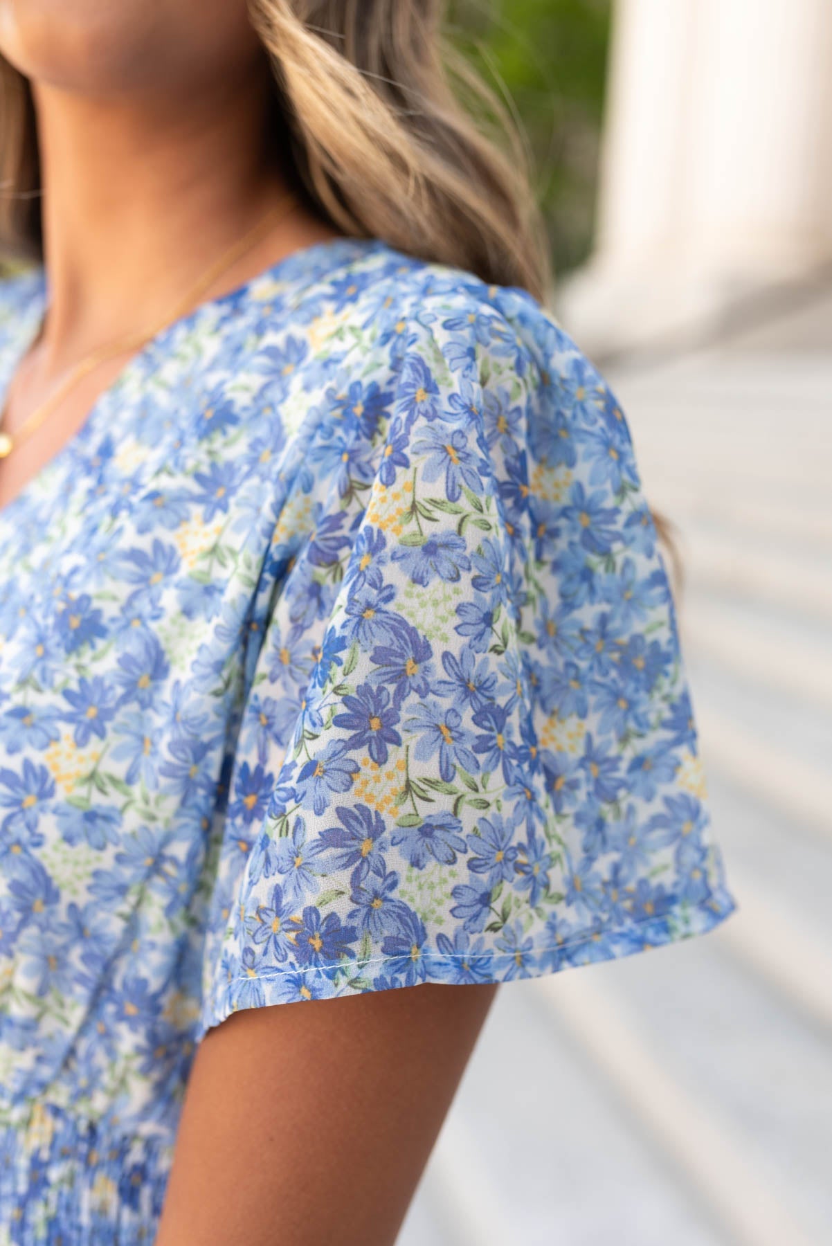 Annamarie Blue Floral Dress
