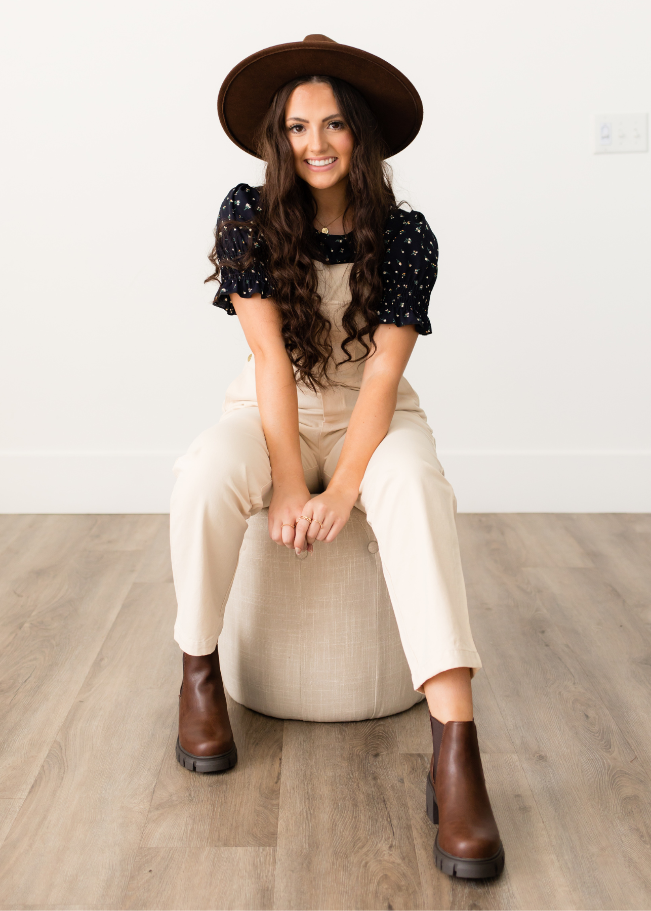 Anneli Cream Overalls