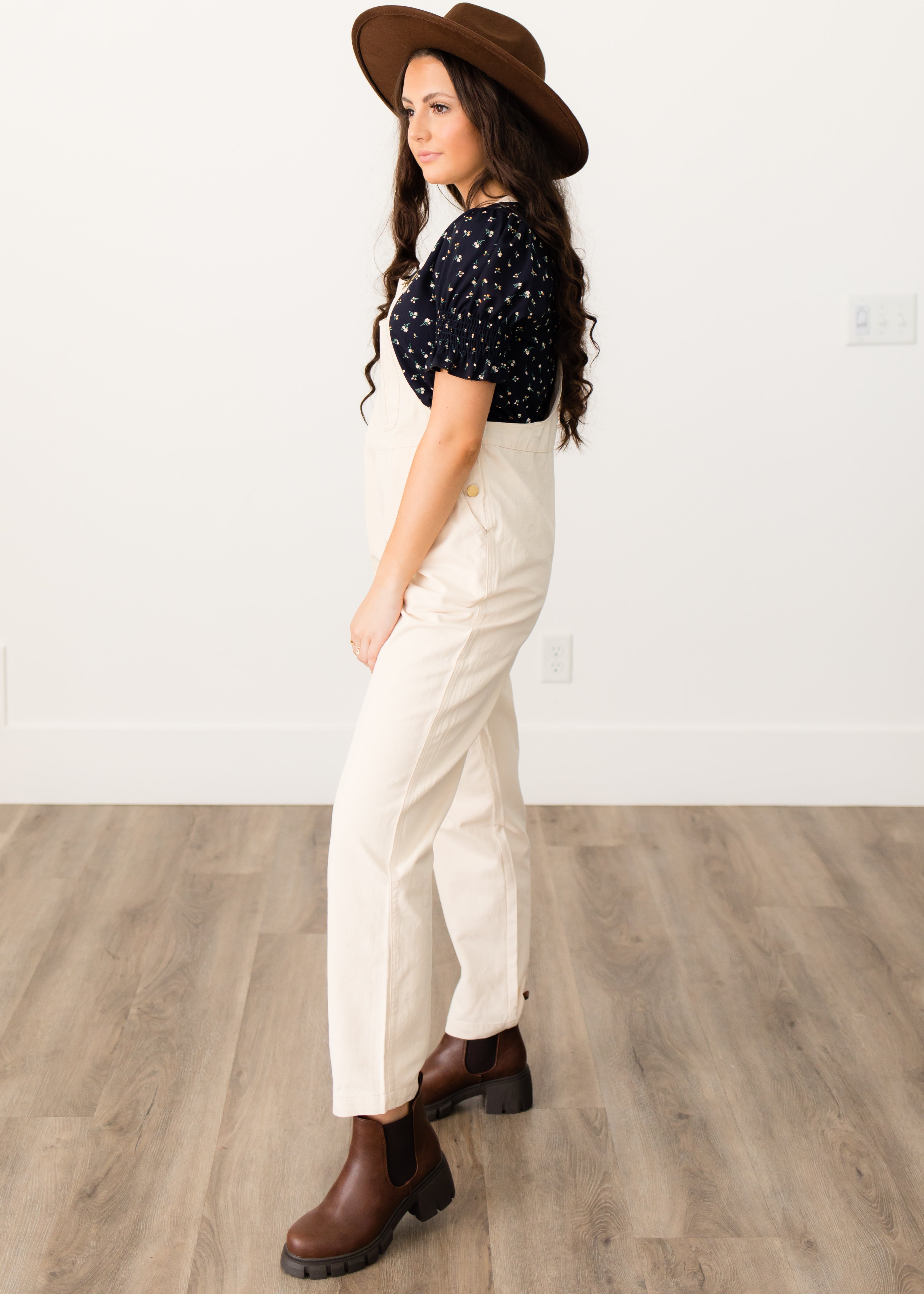Anneli Cream Overalls