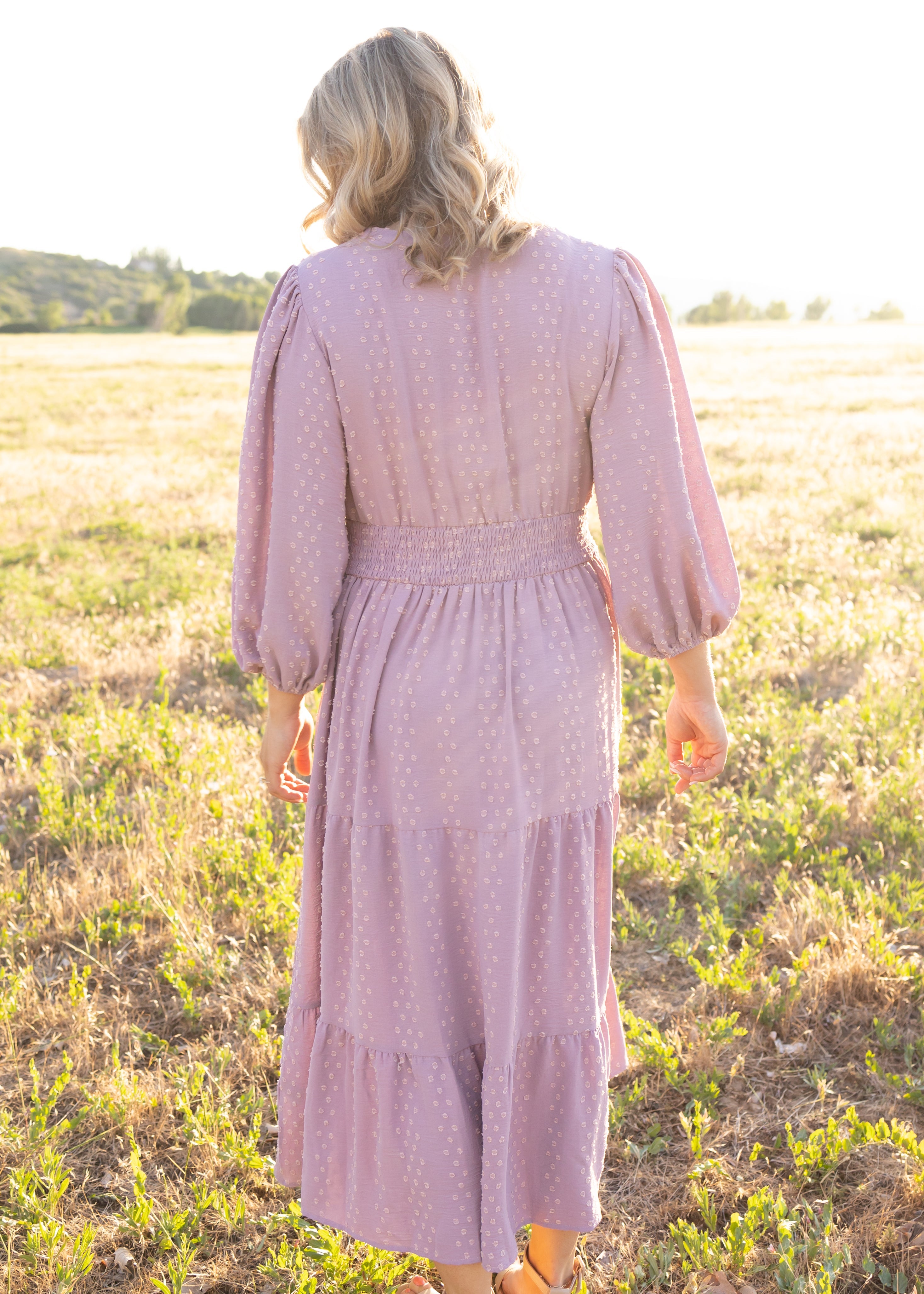 Arianna Lavender Dress