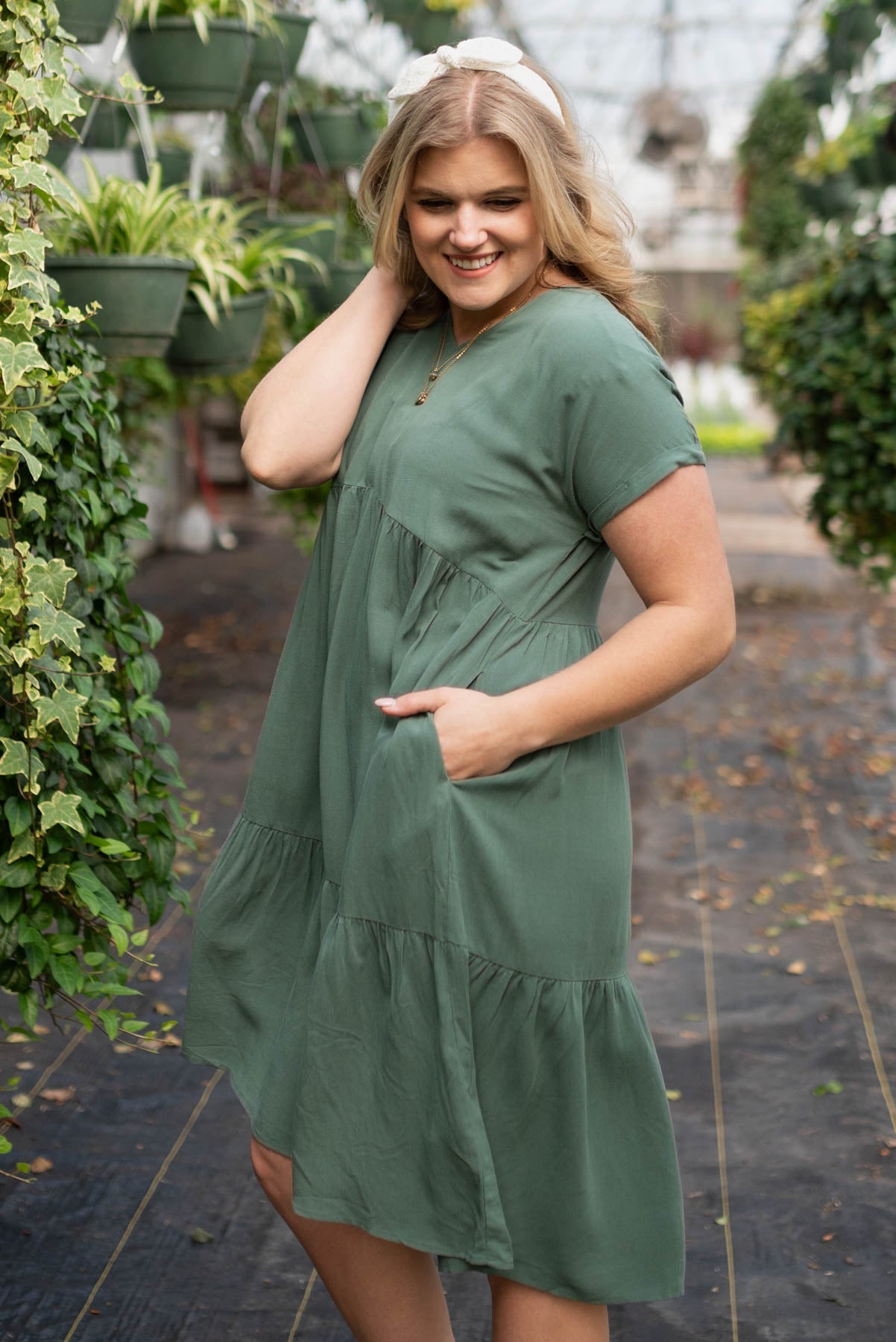 Ashlin Jade Tiered Dress