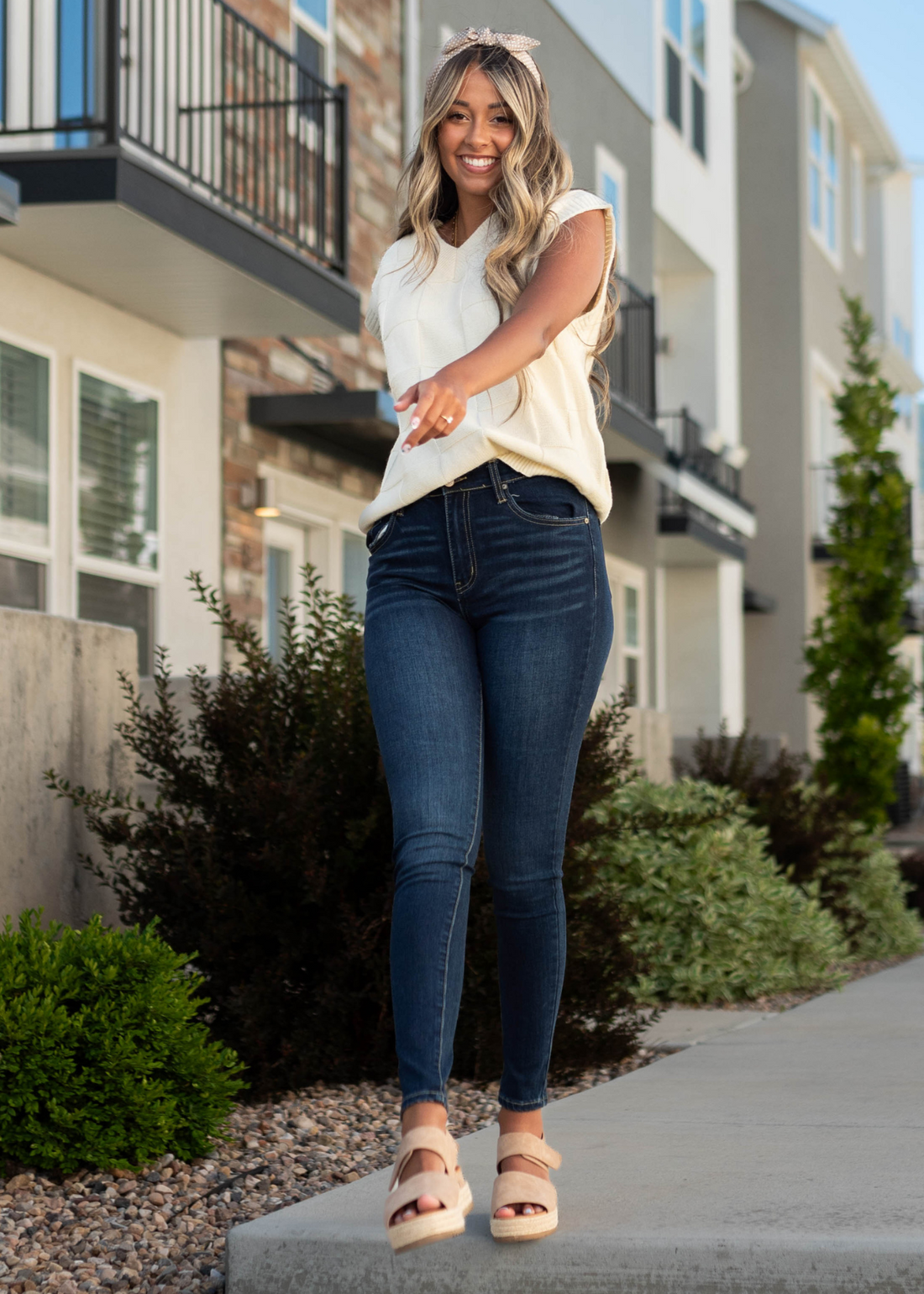 Ashlynn Dark High Rise Skinny Jeans