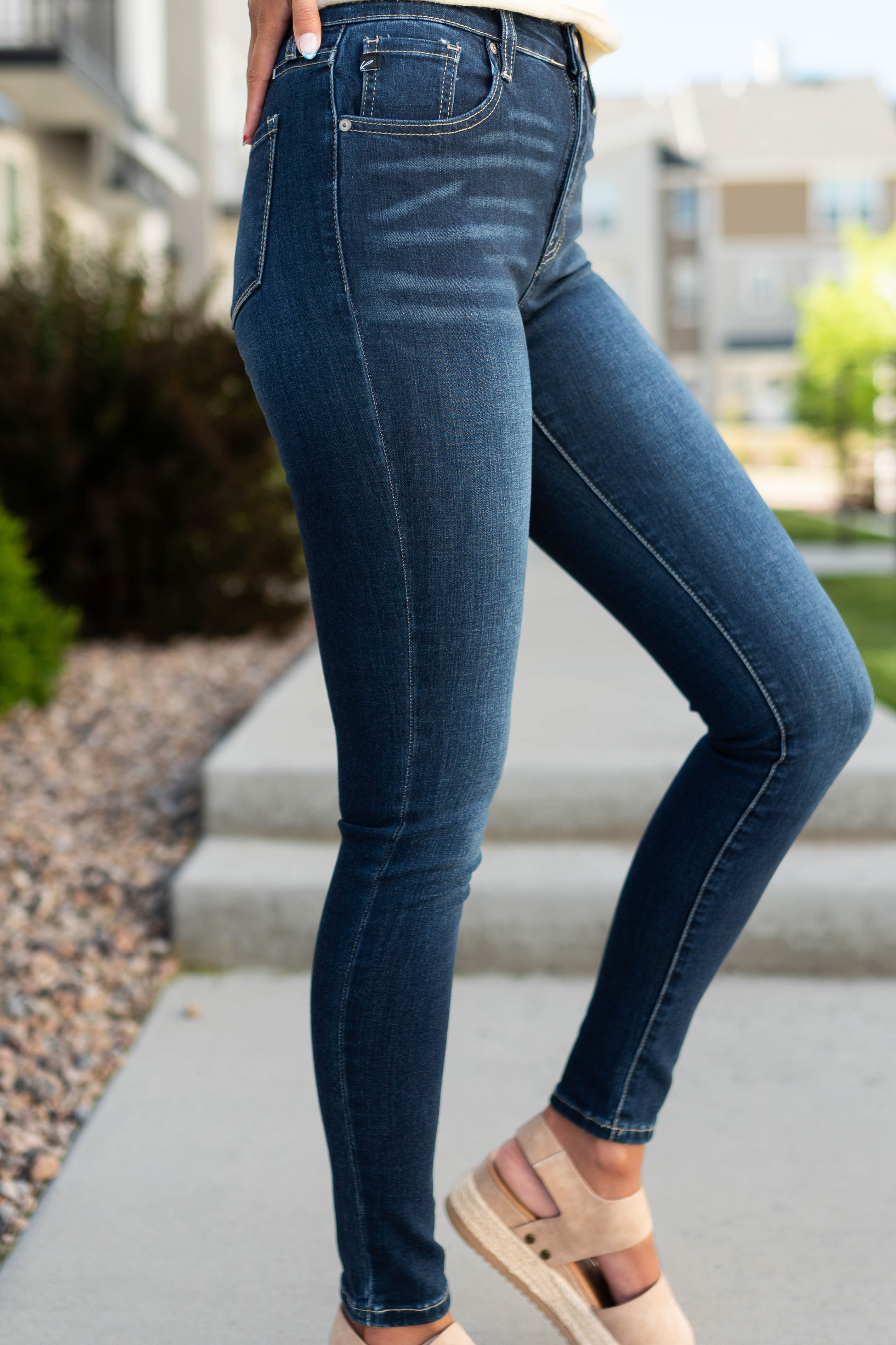 Ashlynn Dark High Rise Skinny Jeans