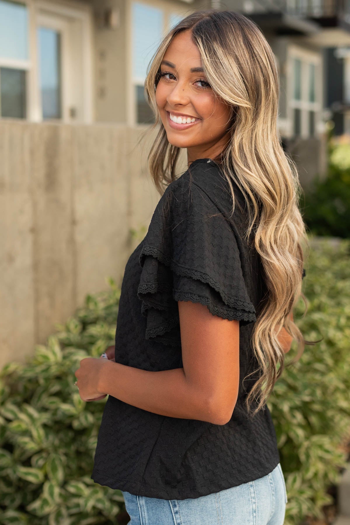 Asra Black Top