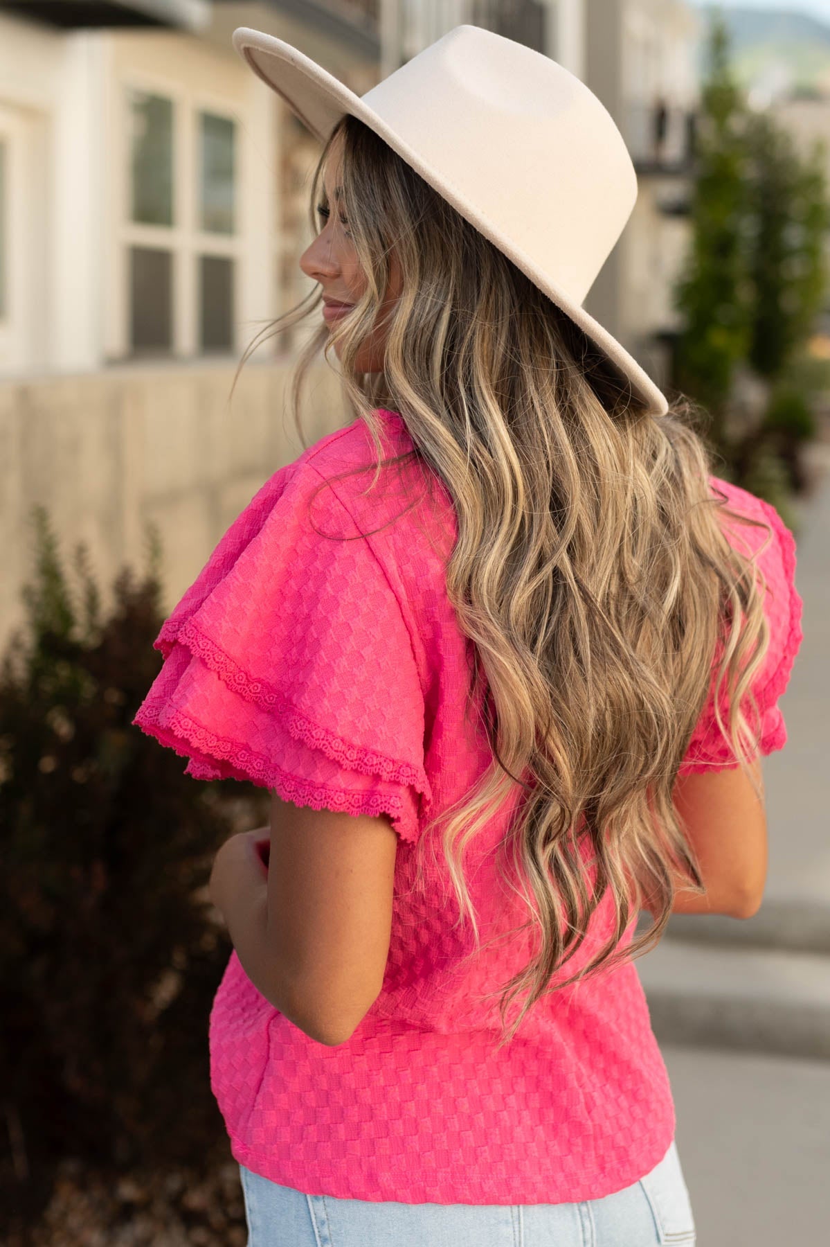 Asra Pink Top