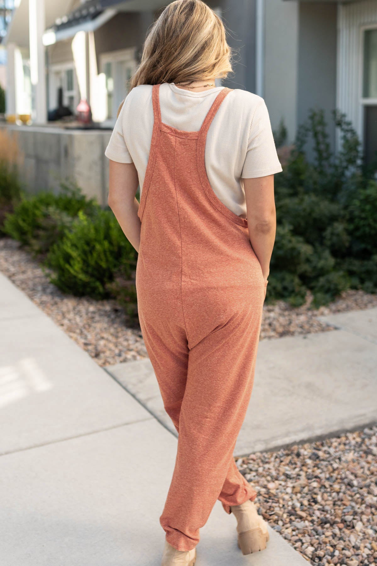 Avori Rust Jumpsuit