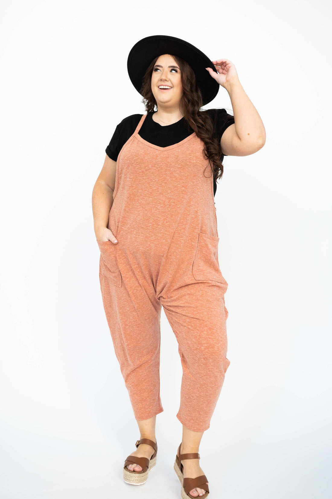 Avori Rust Jumpsuit