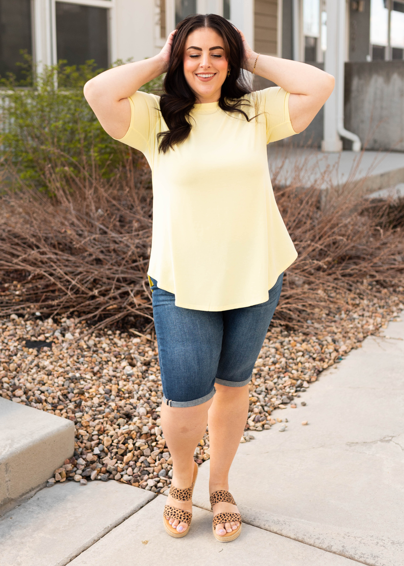 Bailee Yellow Top