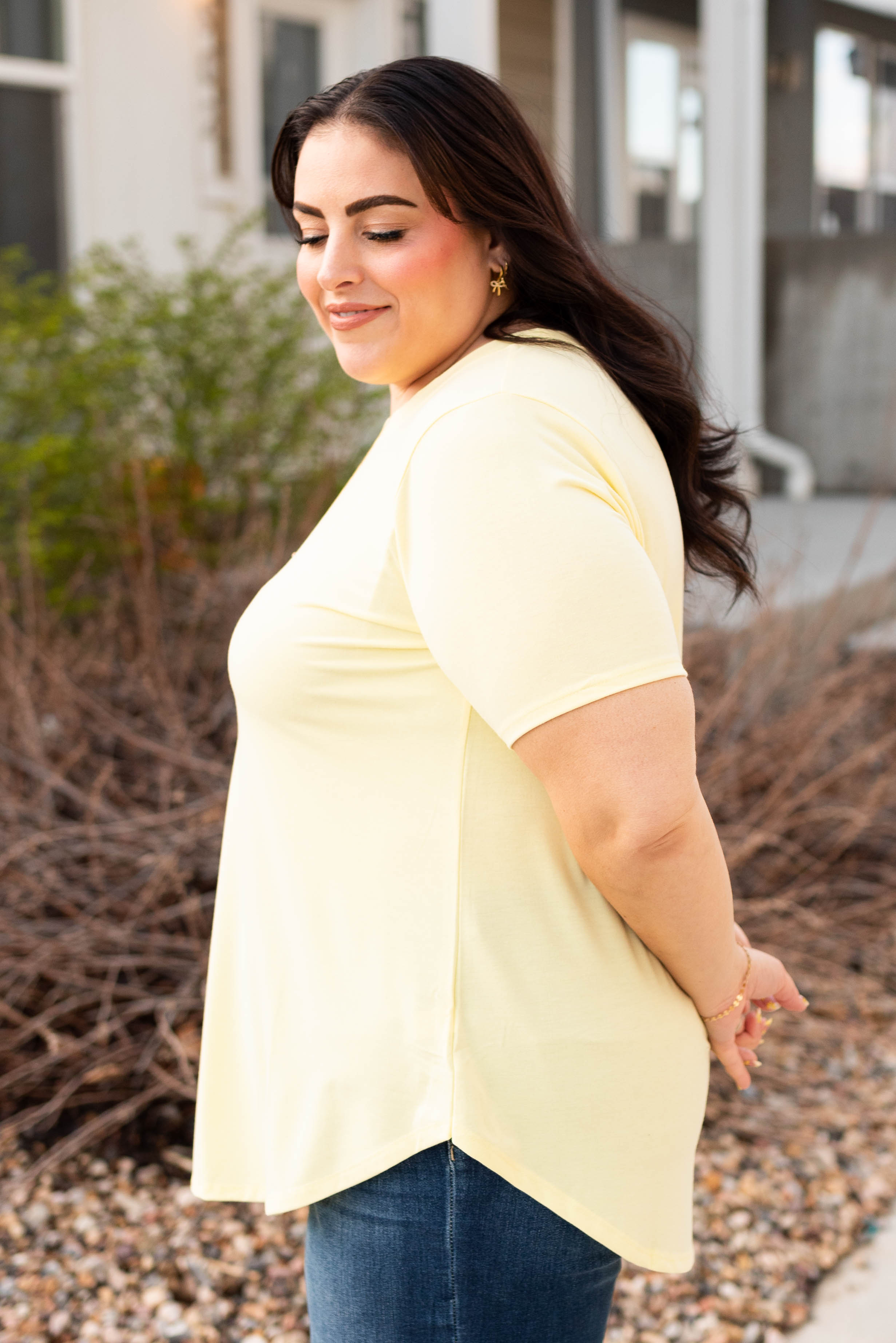 Bailee Yellow Top