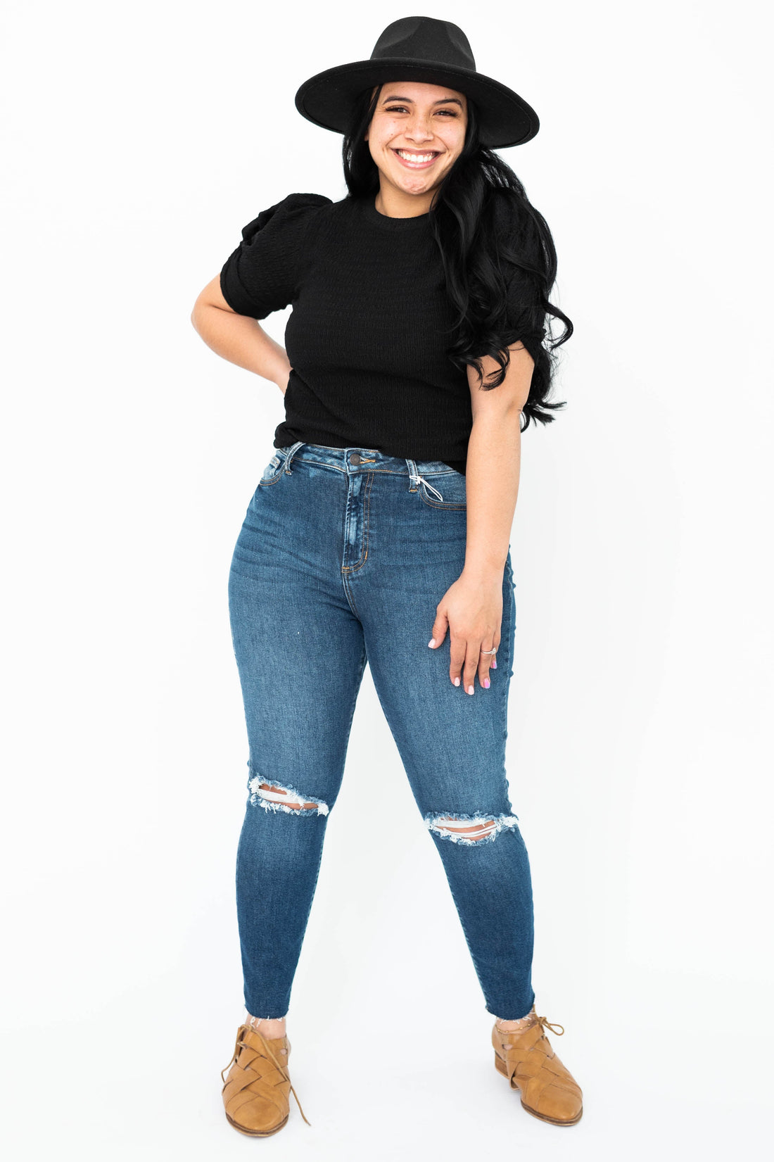 Beatrice Black Top