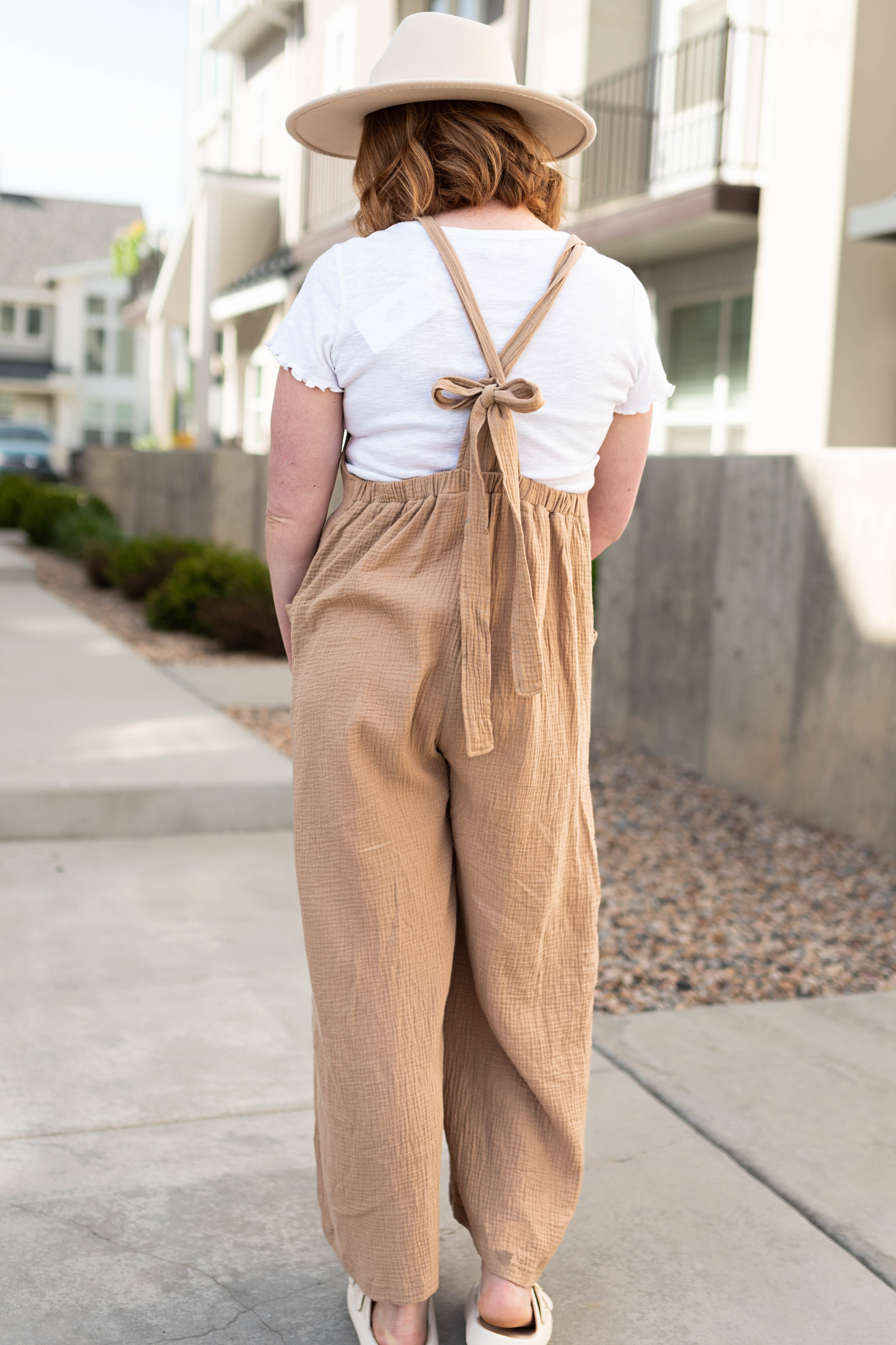 Bellamy Taupe Jumpsuit