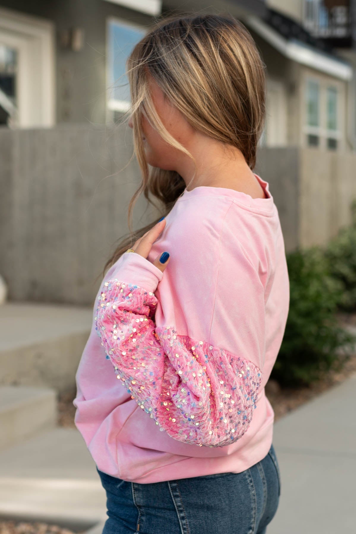 Berlynn Pink Pullover