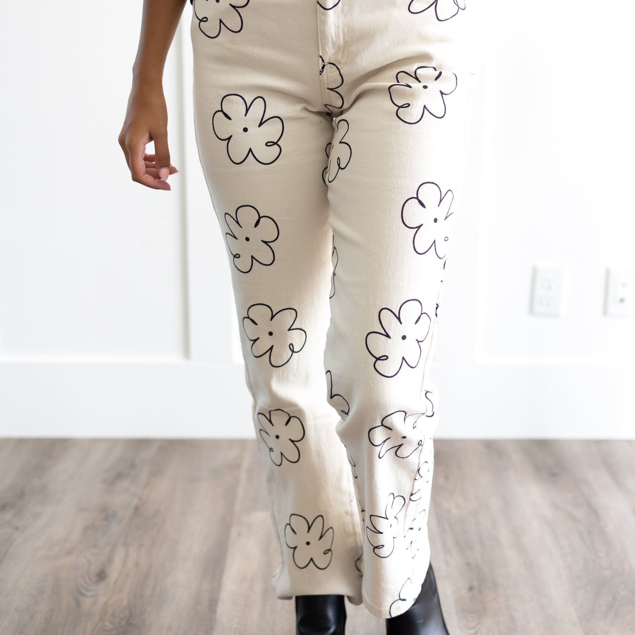 Bexley Ivory Floral Pants