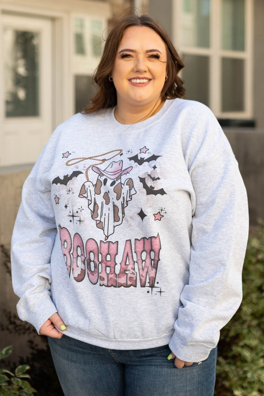 Boohaw Grey Sweatshirt