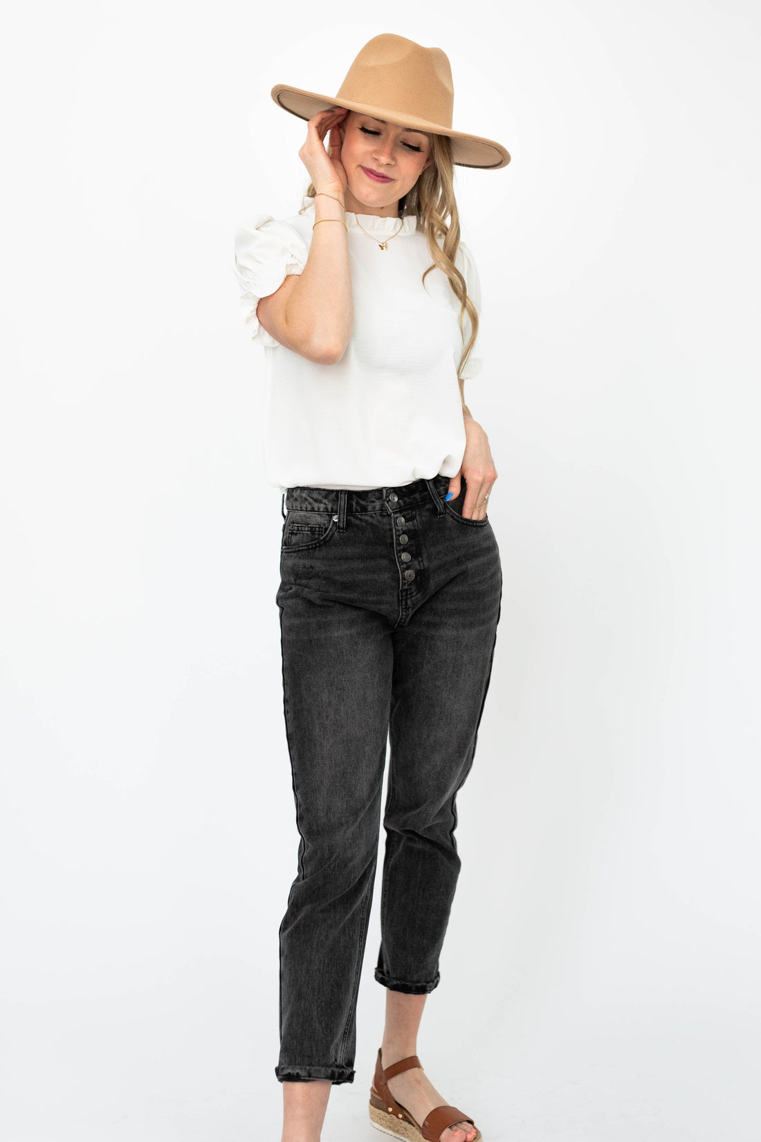 Brenda White Top