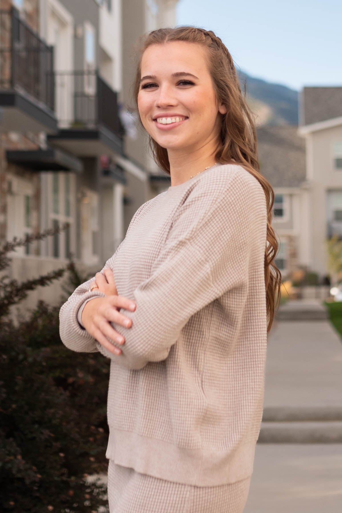 Brenna Stone Sweater