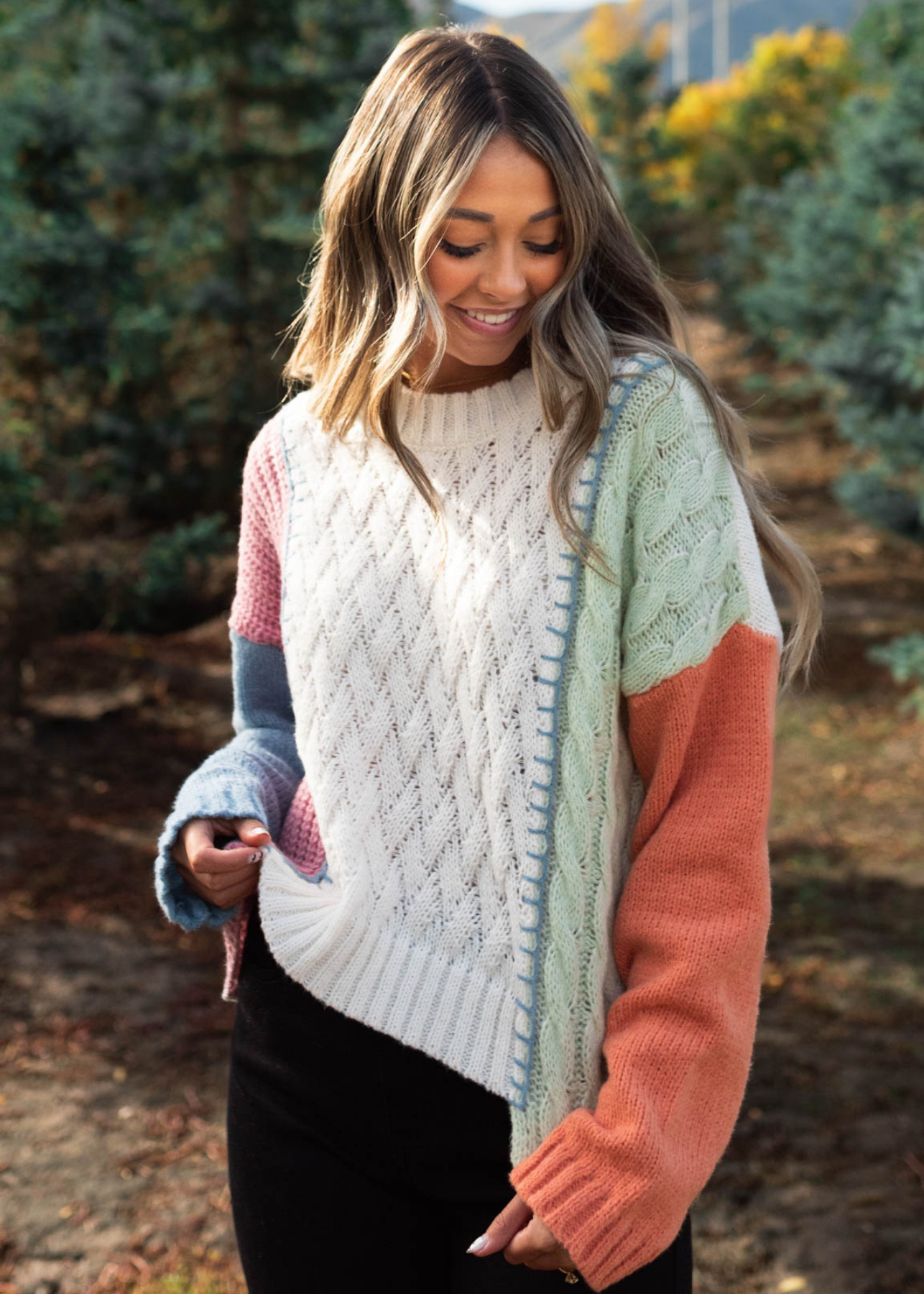 Britlee Knit Multi Sweater