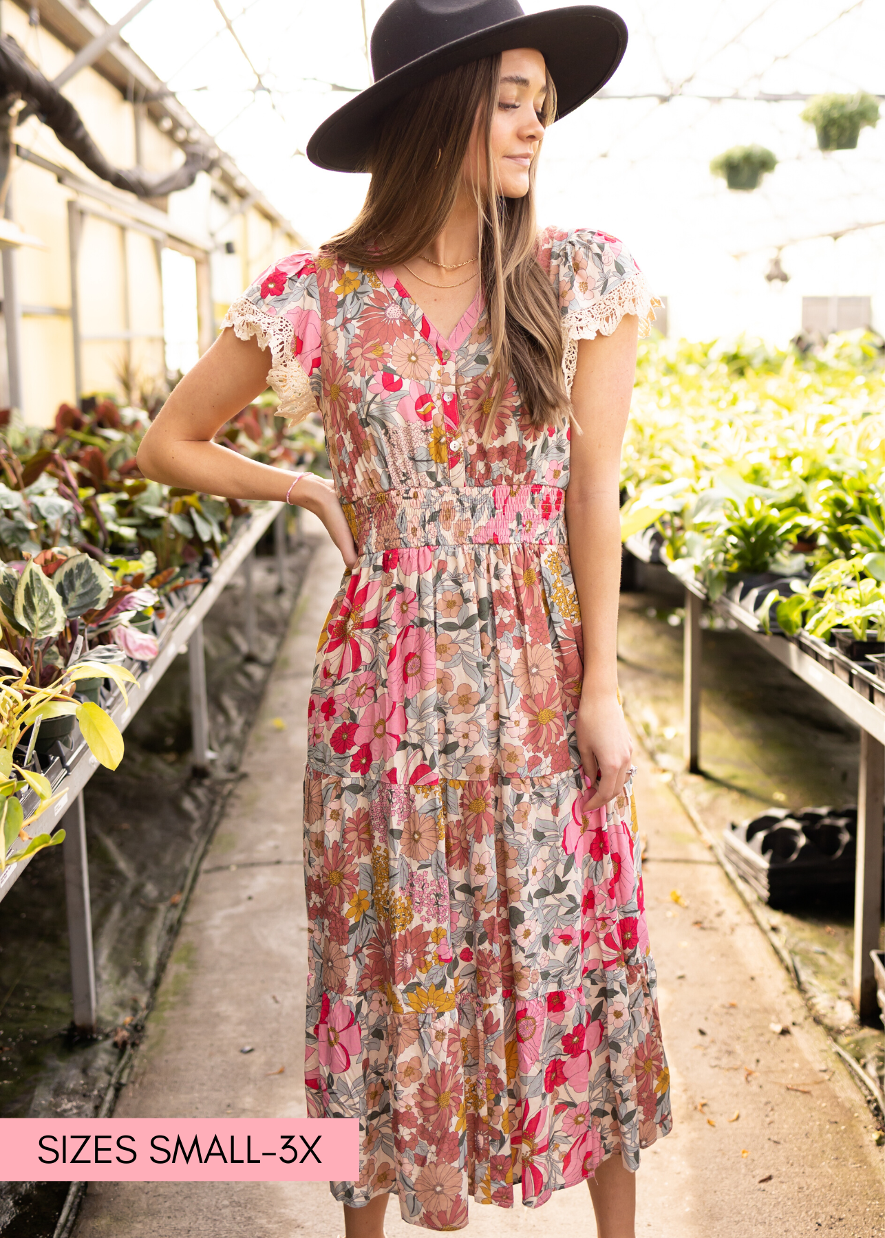 Brooke Floral Dress