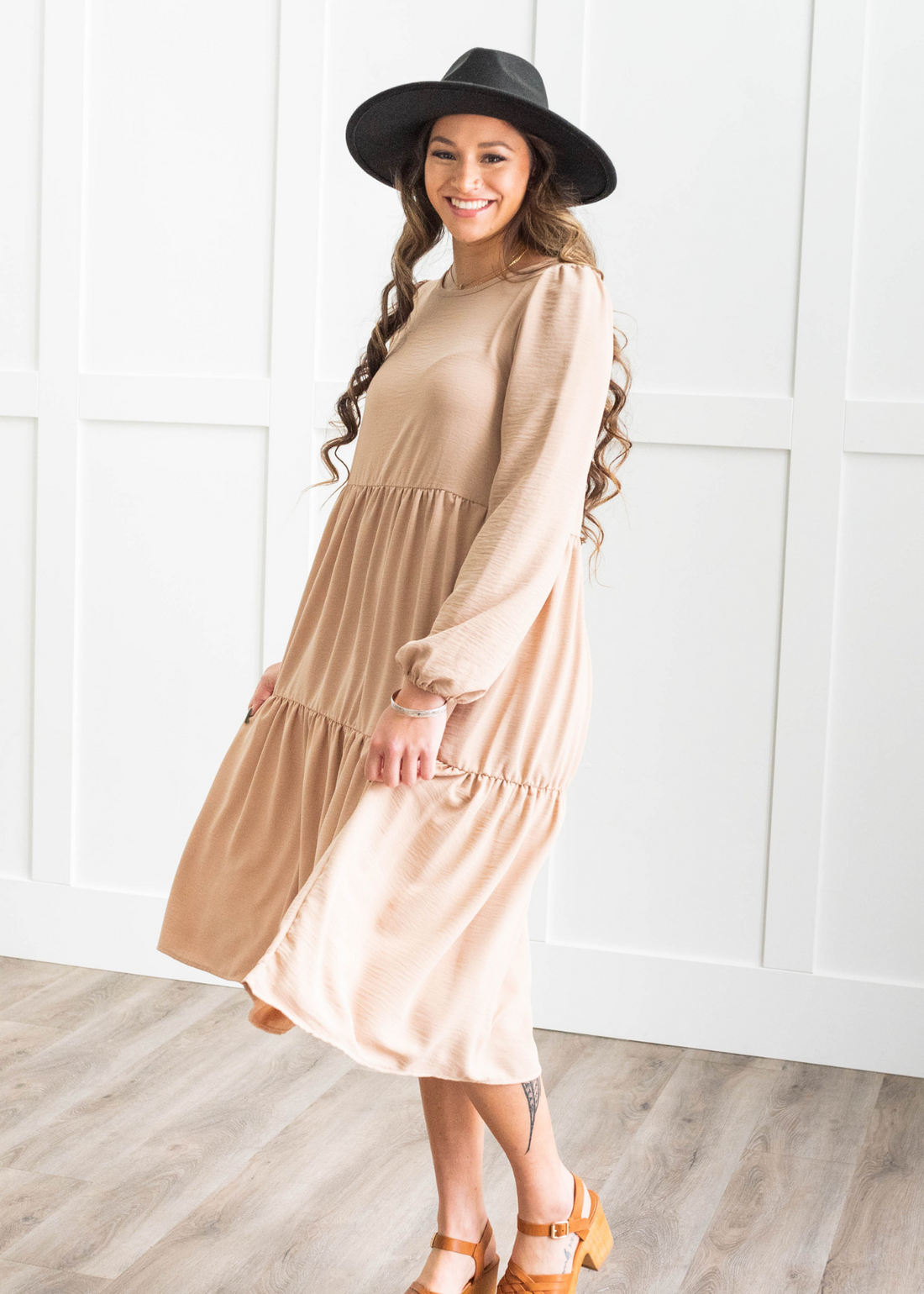 Brynlee Sand Dress