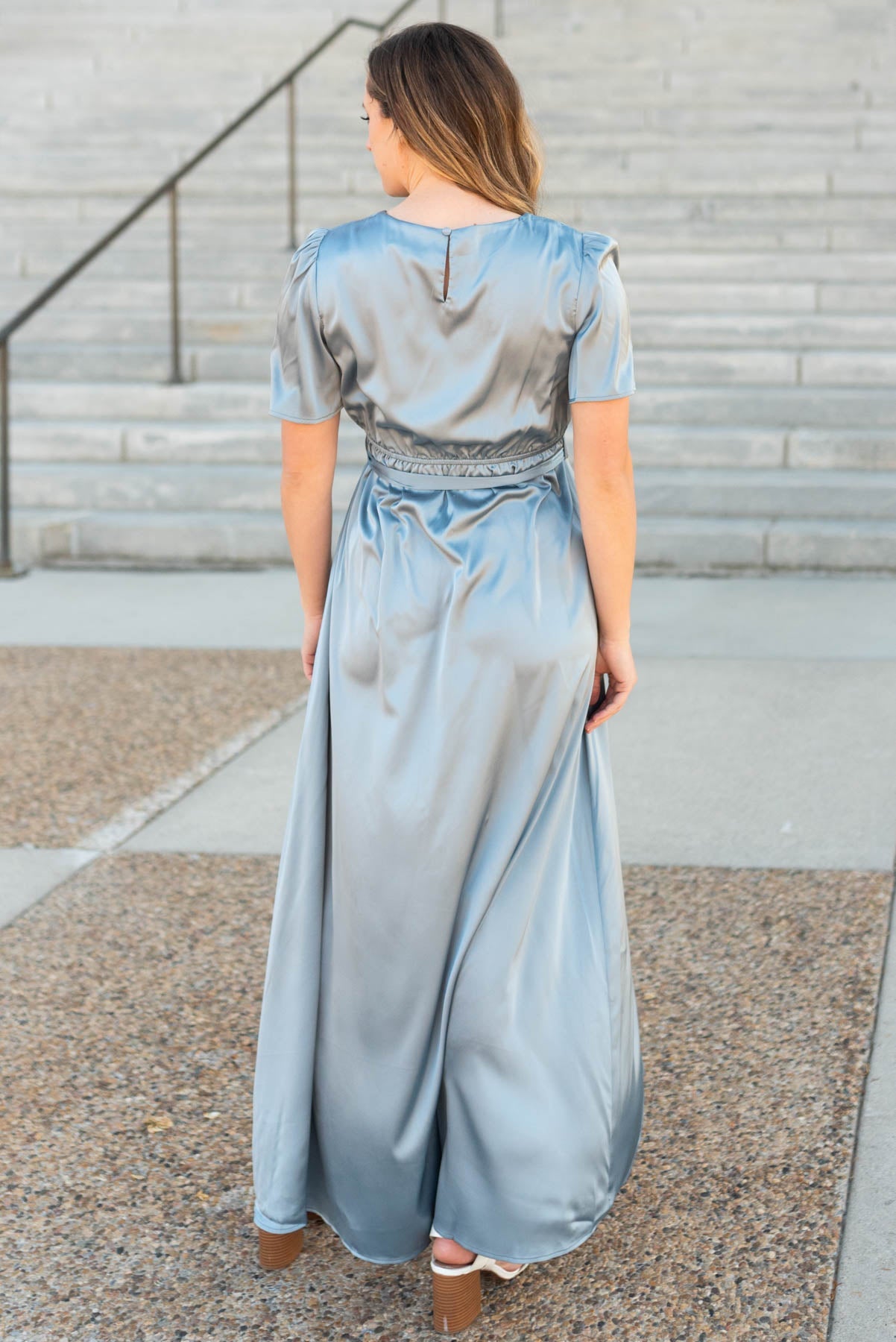 Cambrie Blue Dress
