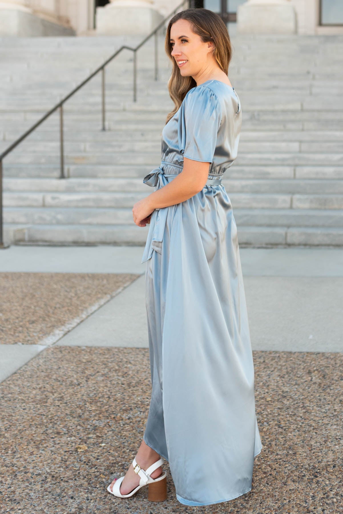 Cambrie Blue Dress