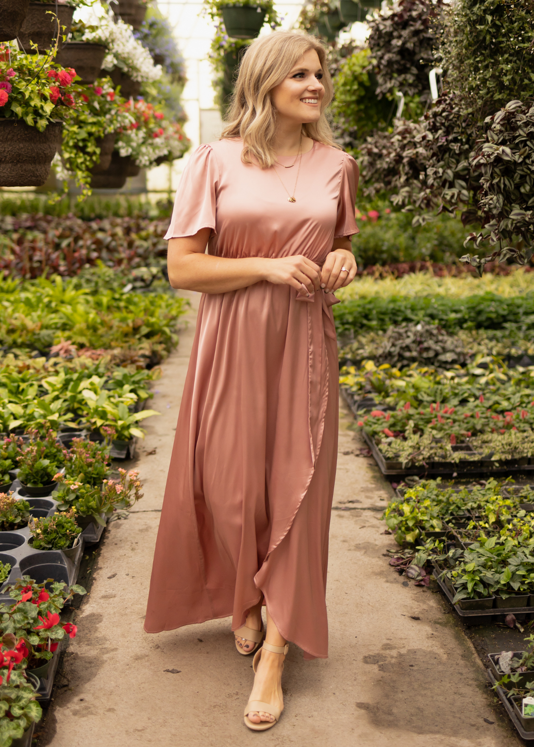 Cambrie Blush Dress