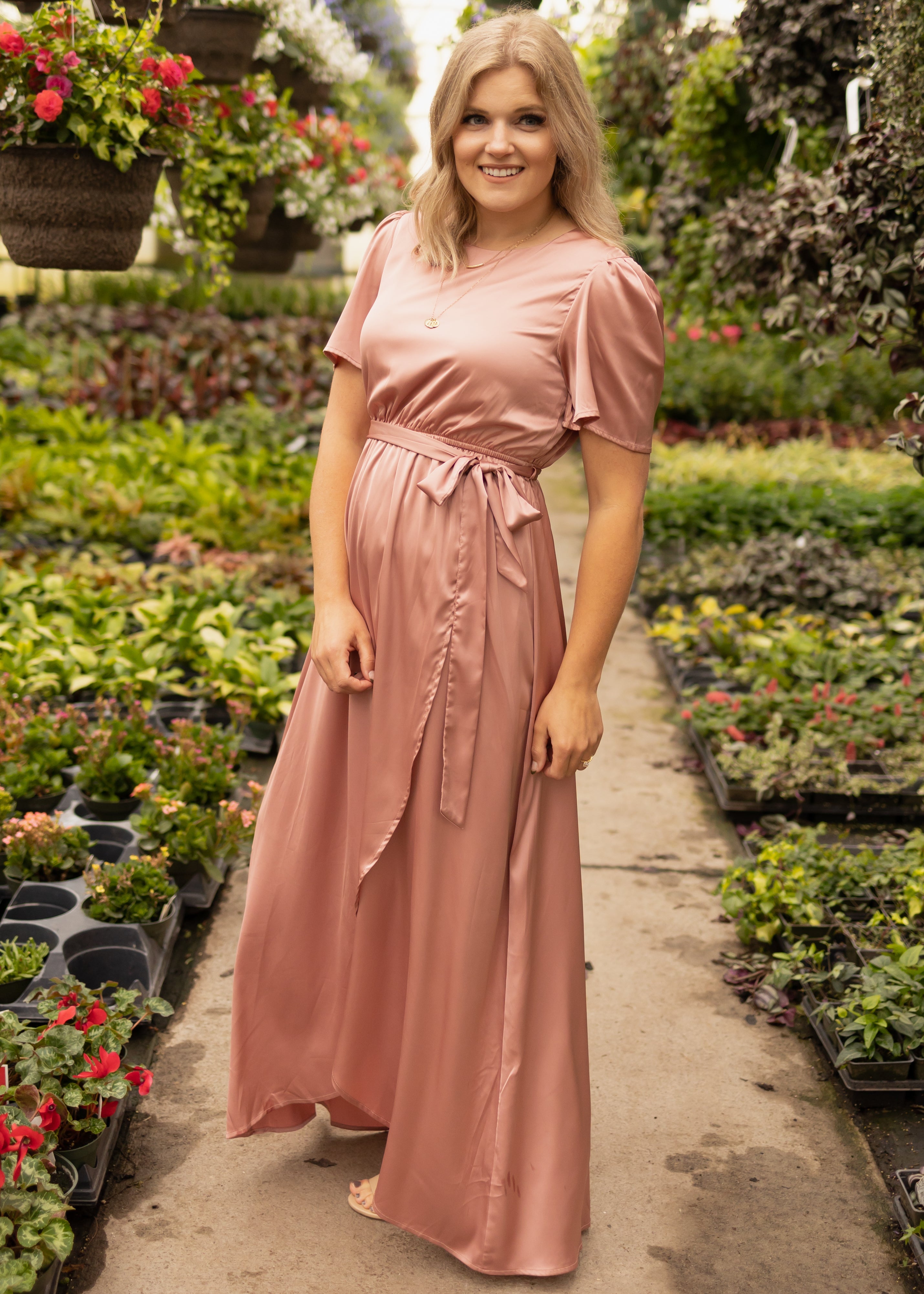 Cambrie Blush Dress