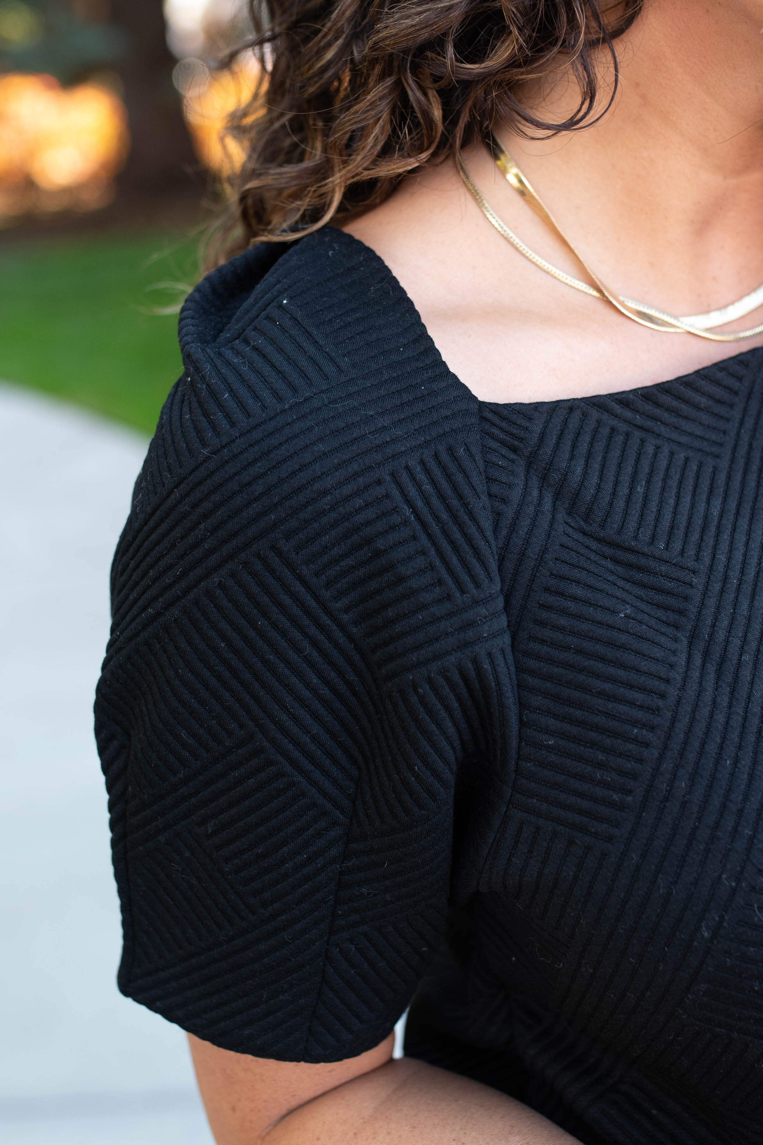 Carlin Black Dress
