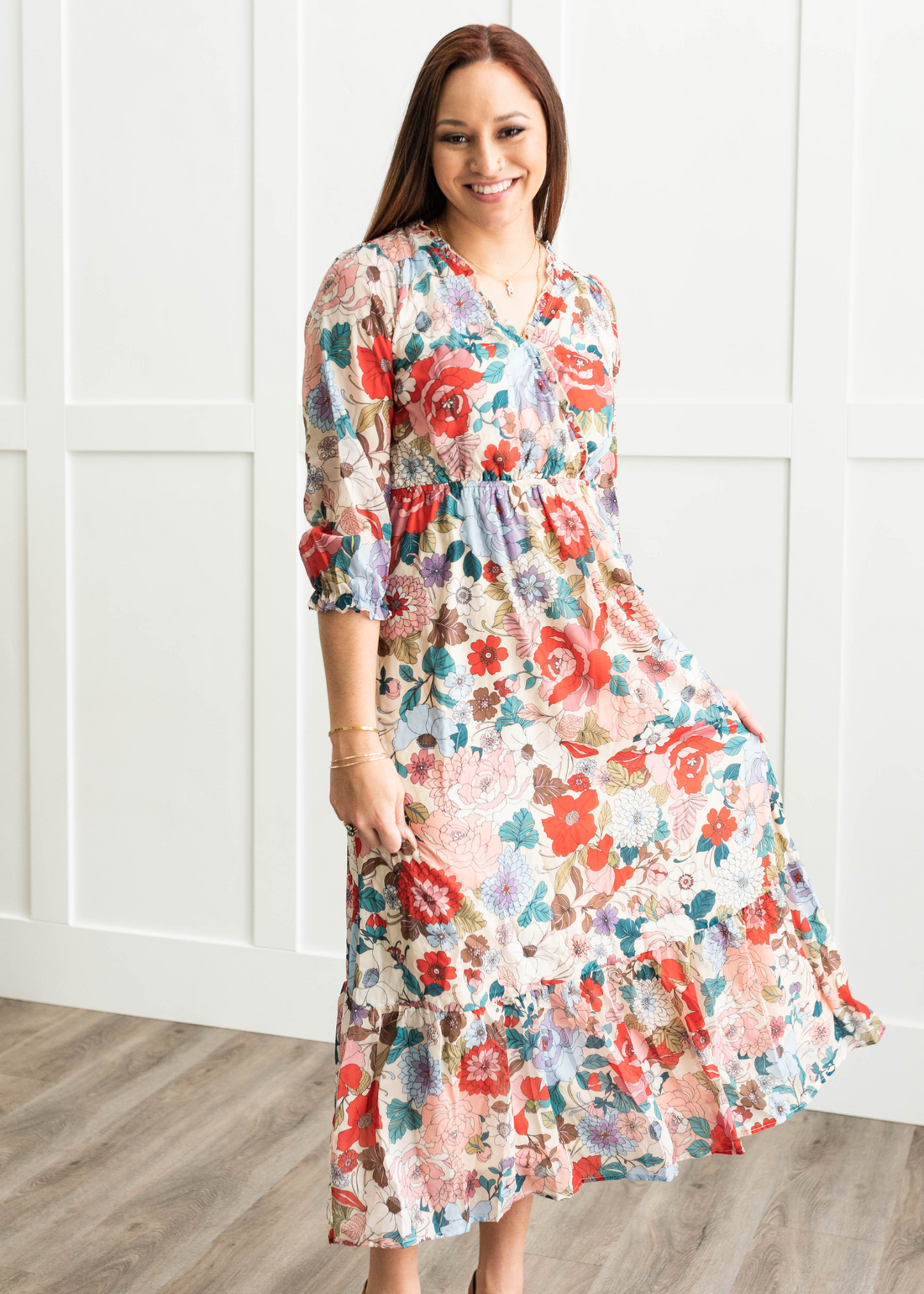 Carolina Floral Dress