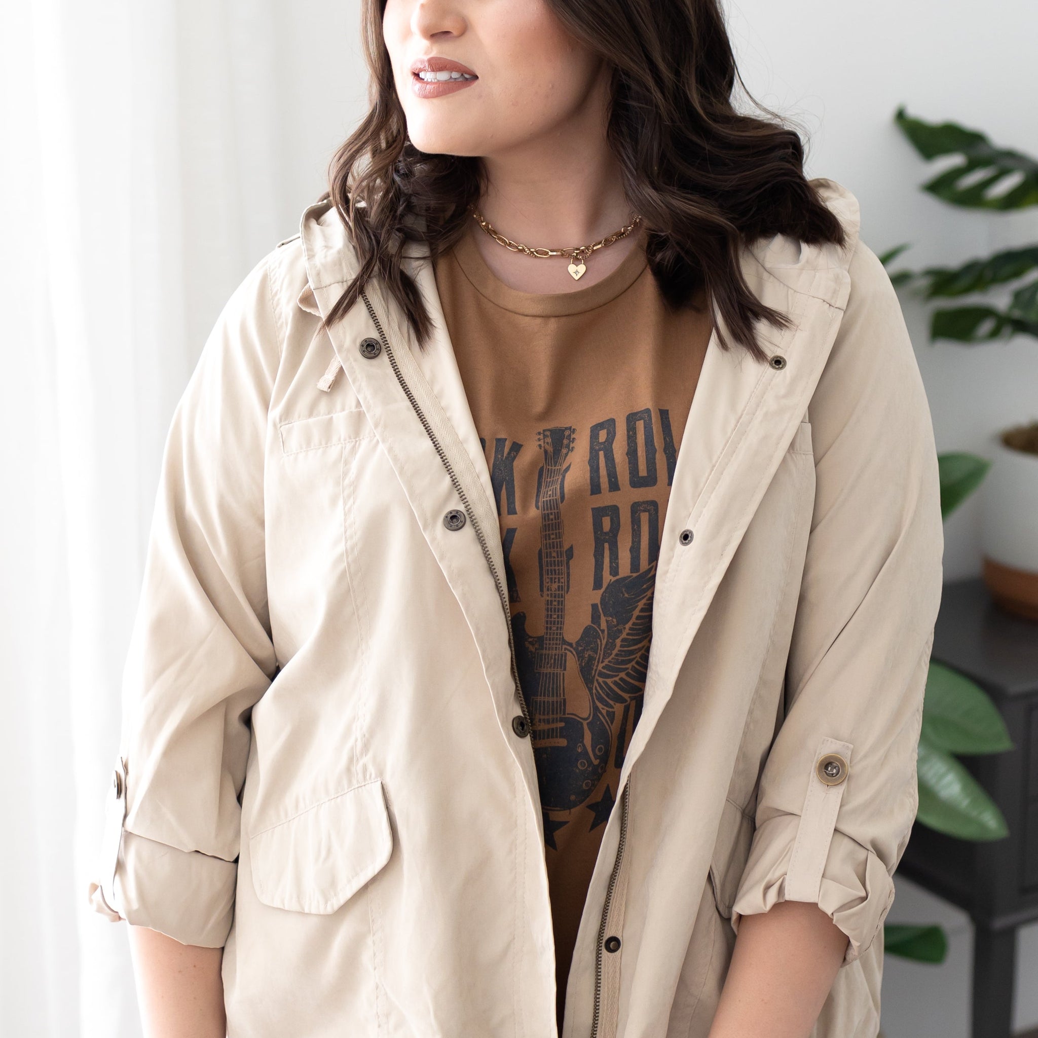 Carter Khaki Jacket