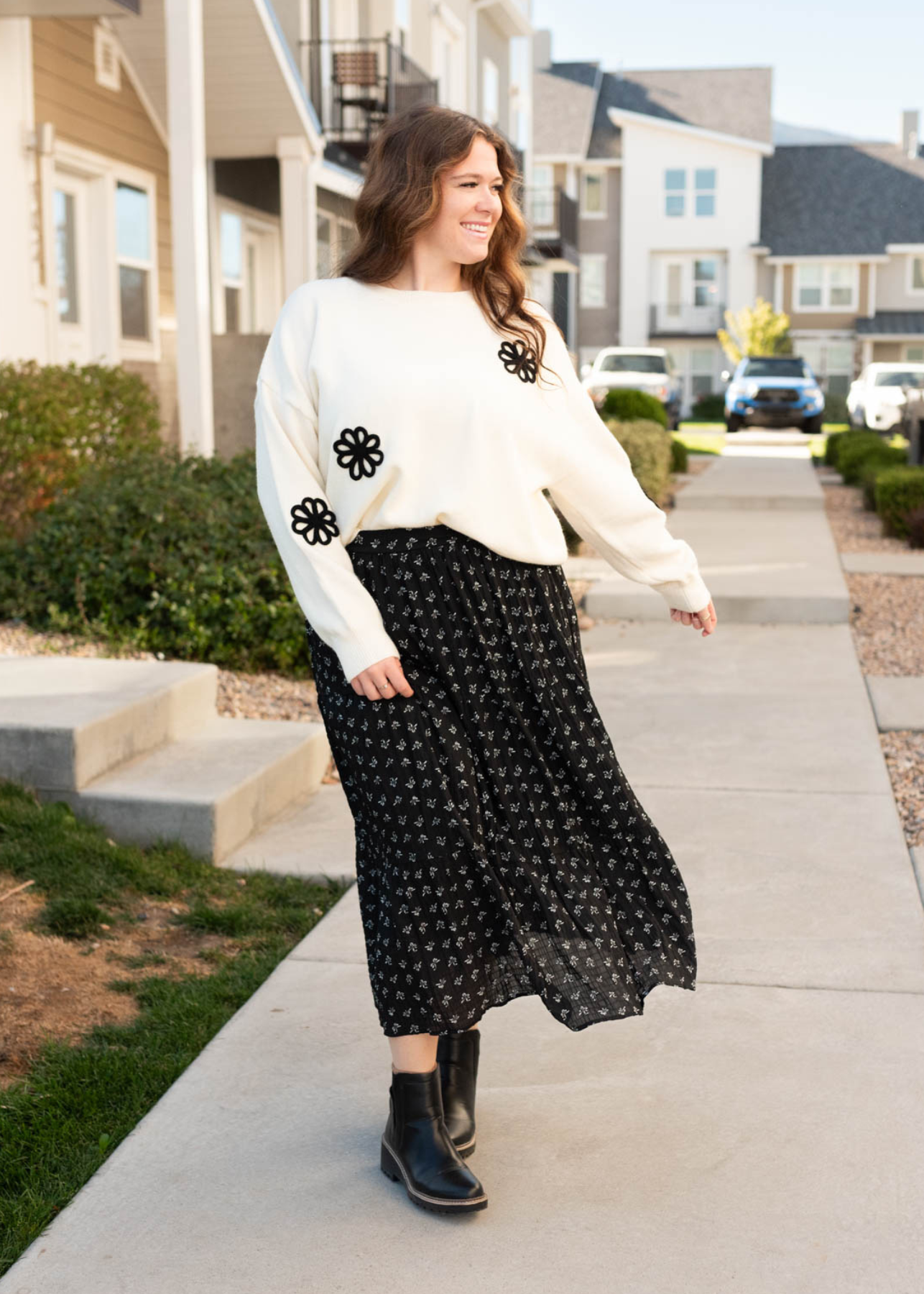 Christy Black Bow Skirt