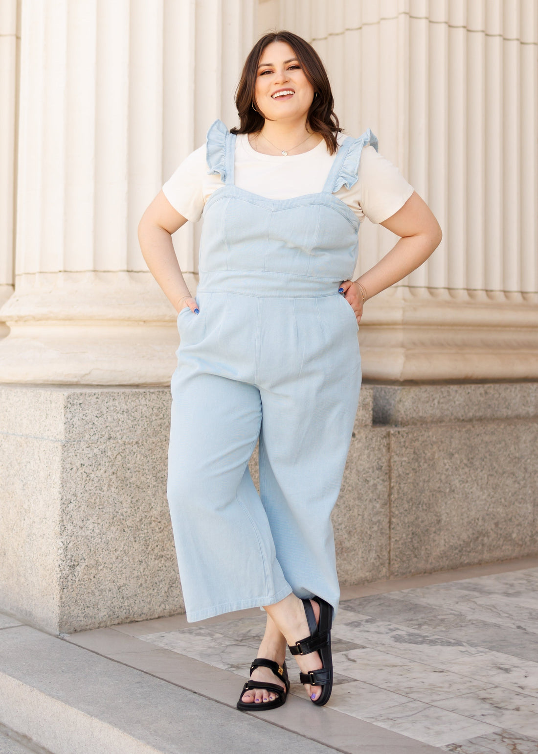 Clover Denim Jumpsuit
