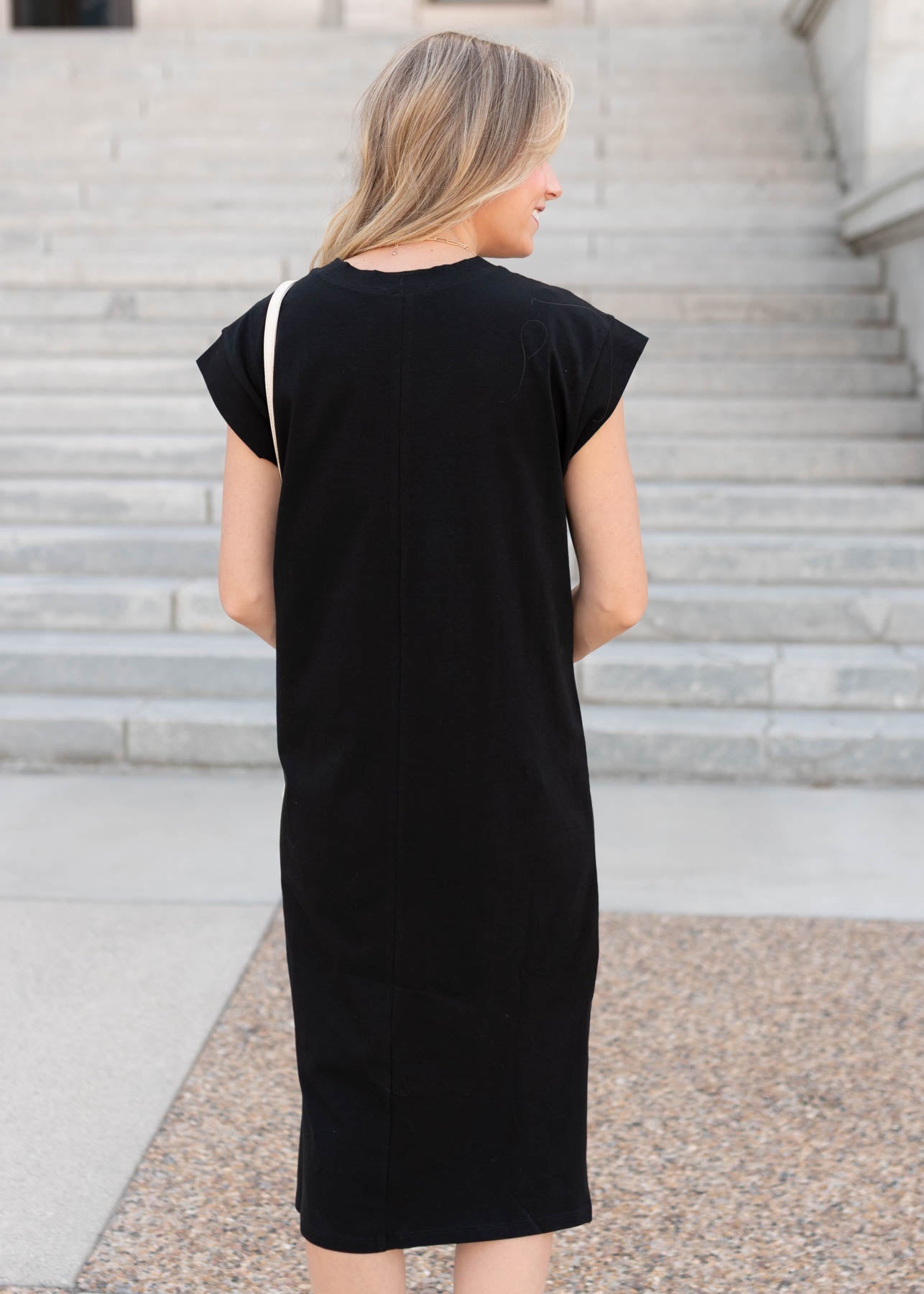 Colleen Carbon Black Dress