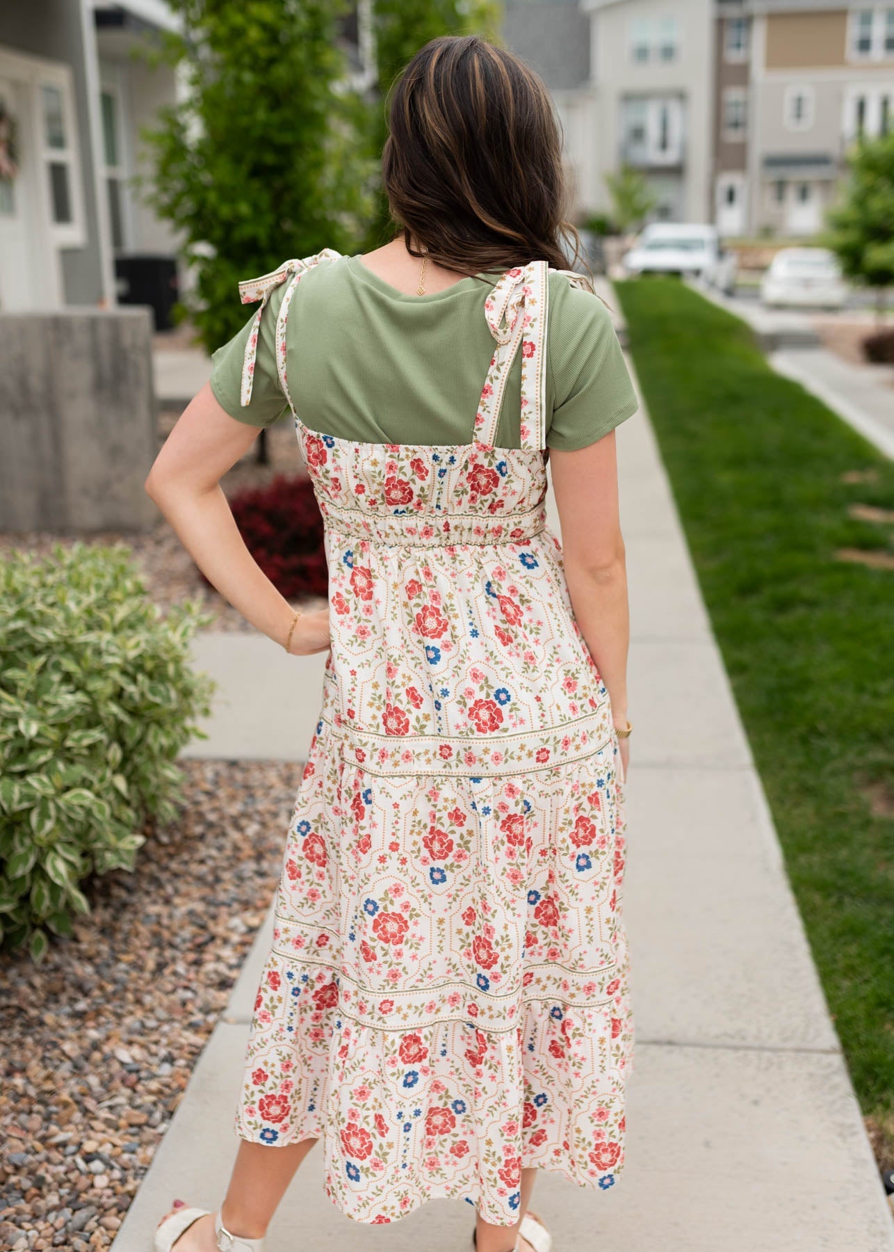 Conlee Floral Dress