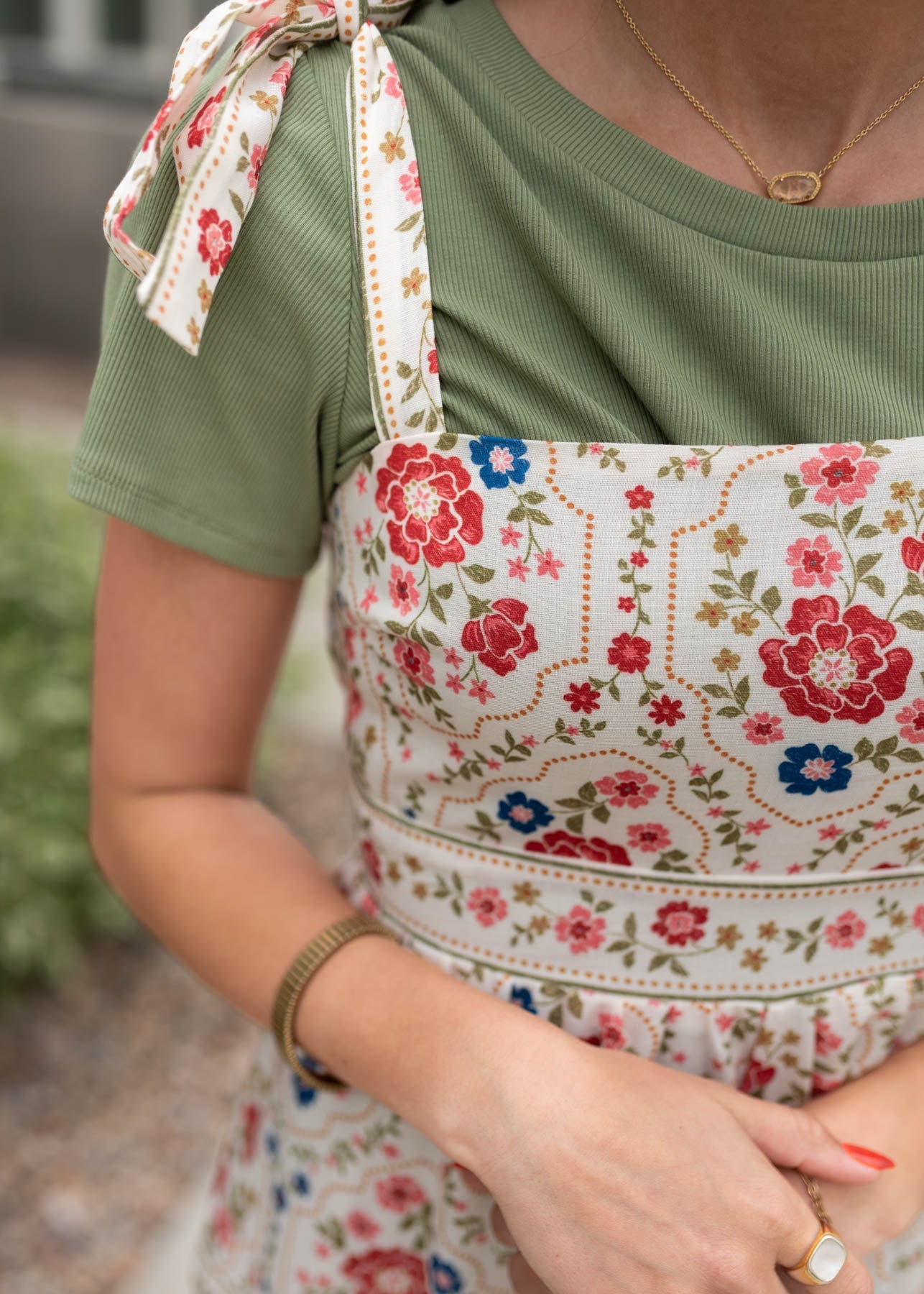 Conlee Floral Dress
