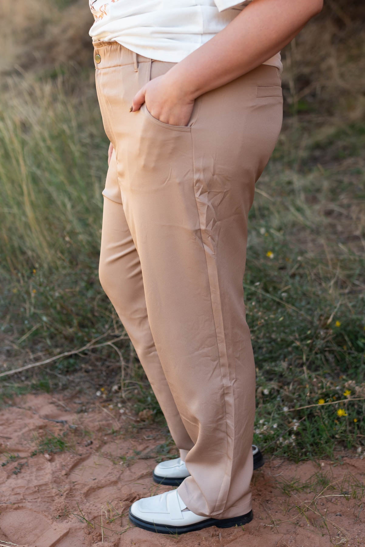 Crista Taupe Pants