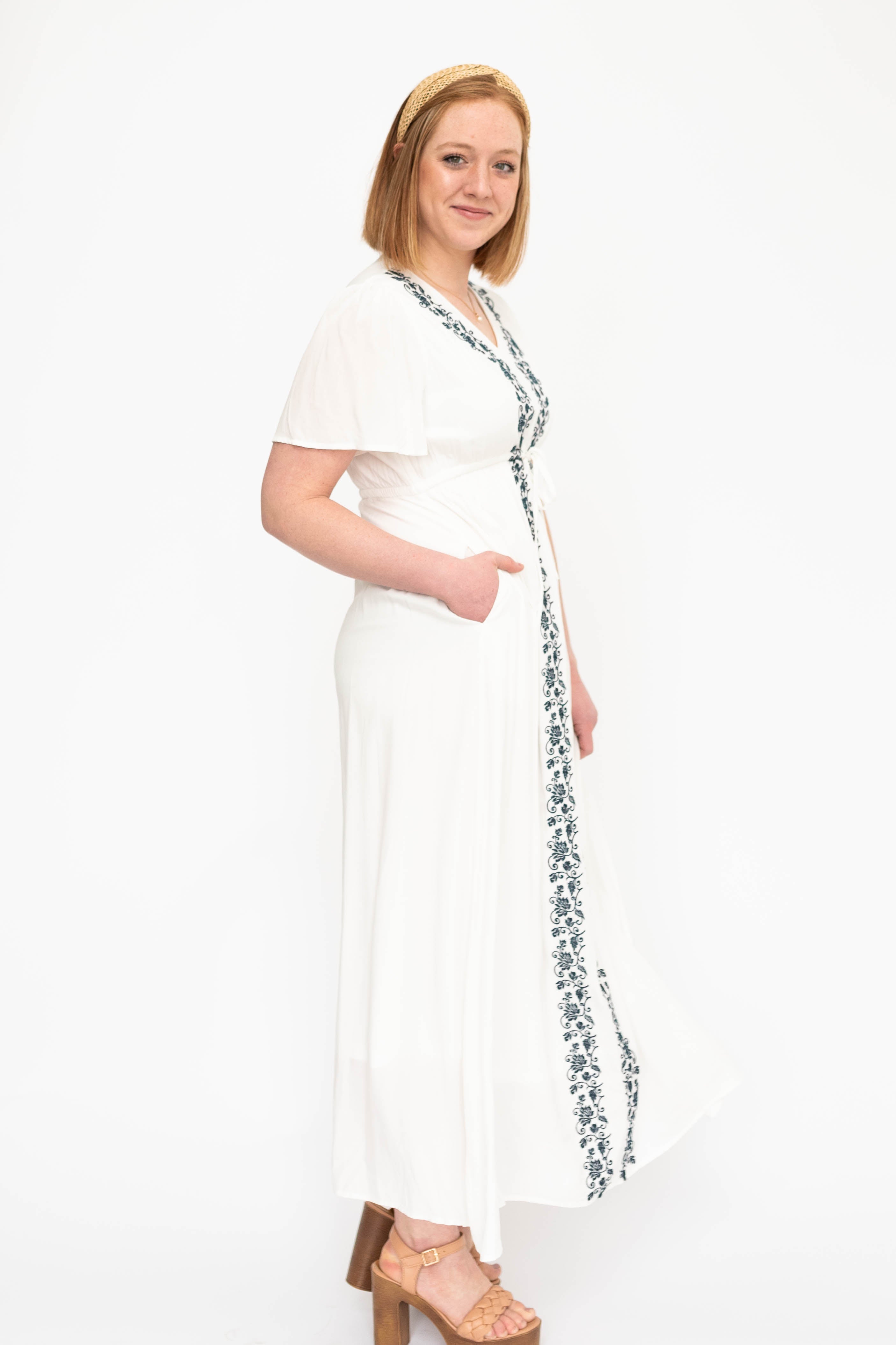 Diana White Dress