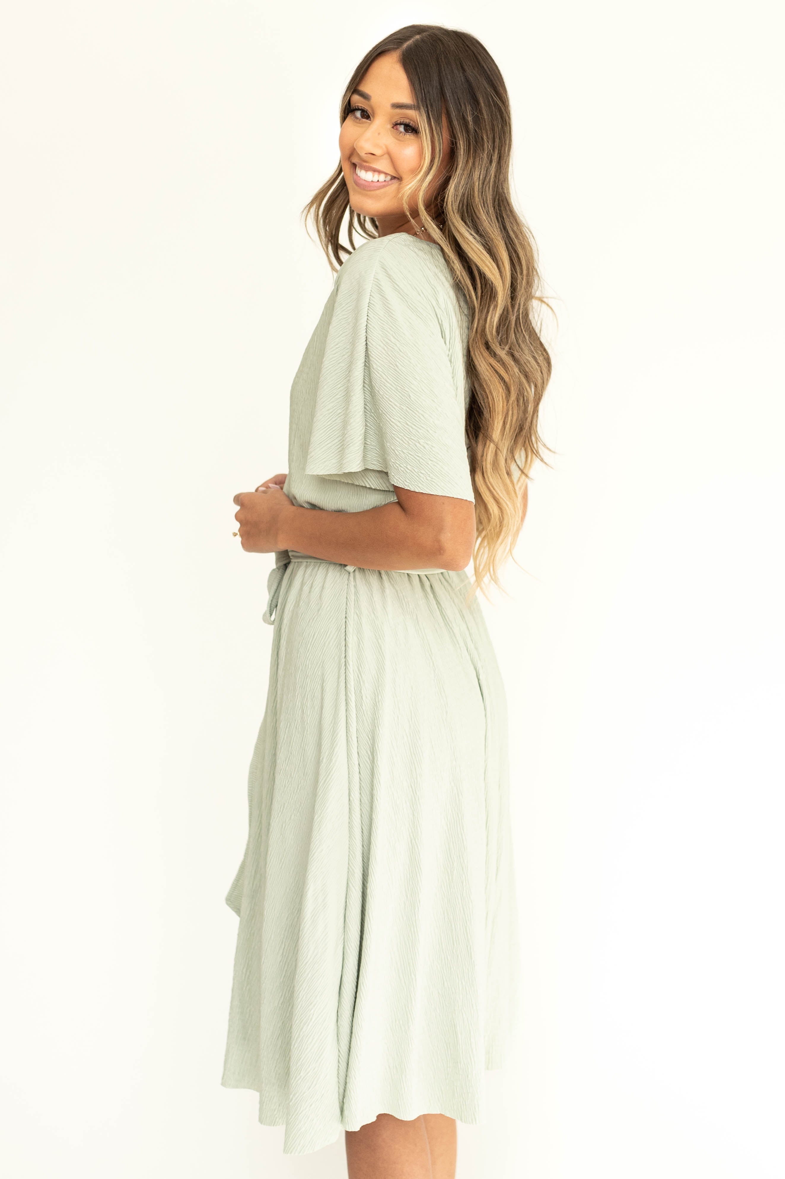 Megan Sage Dress