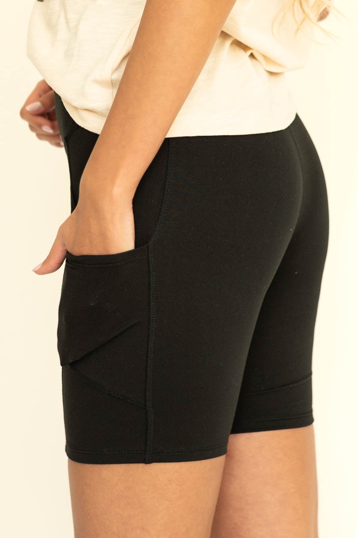 Kit Black Biker Shorts