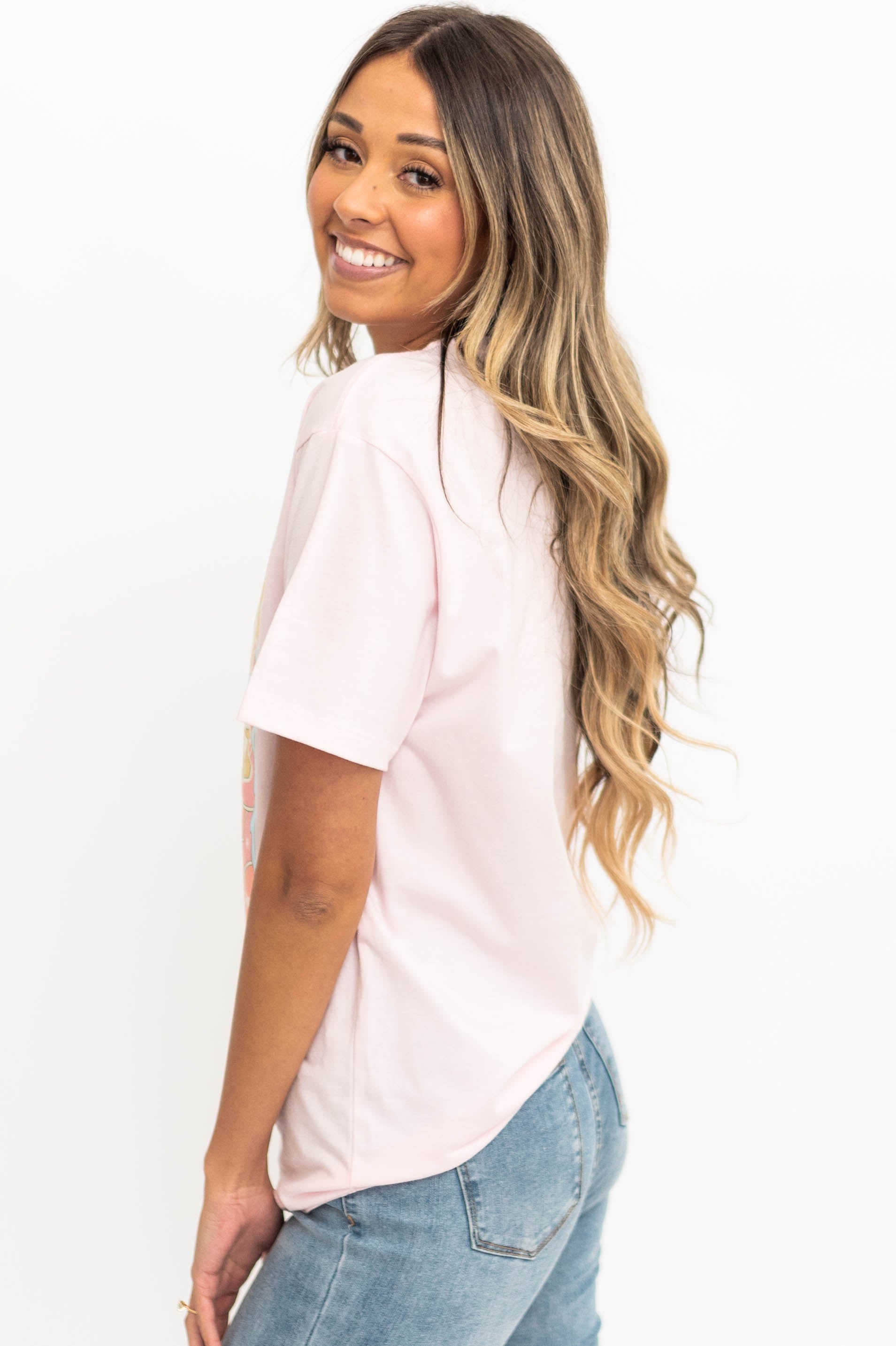Wild West Light Pink Tee