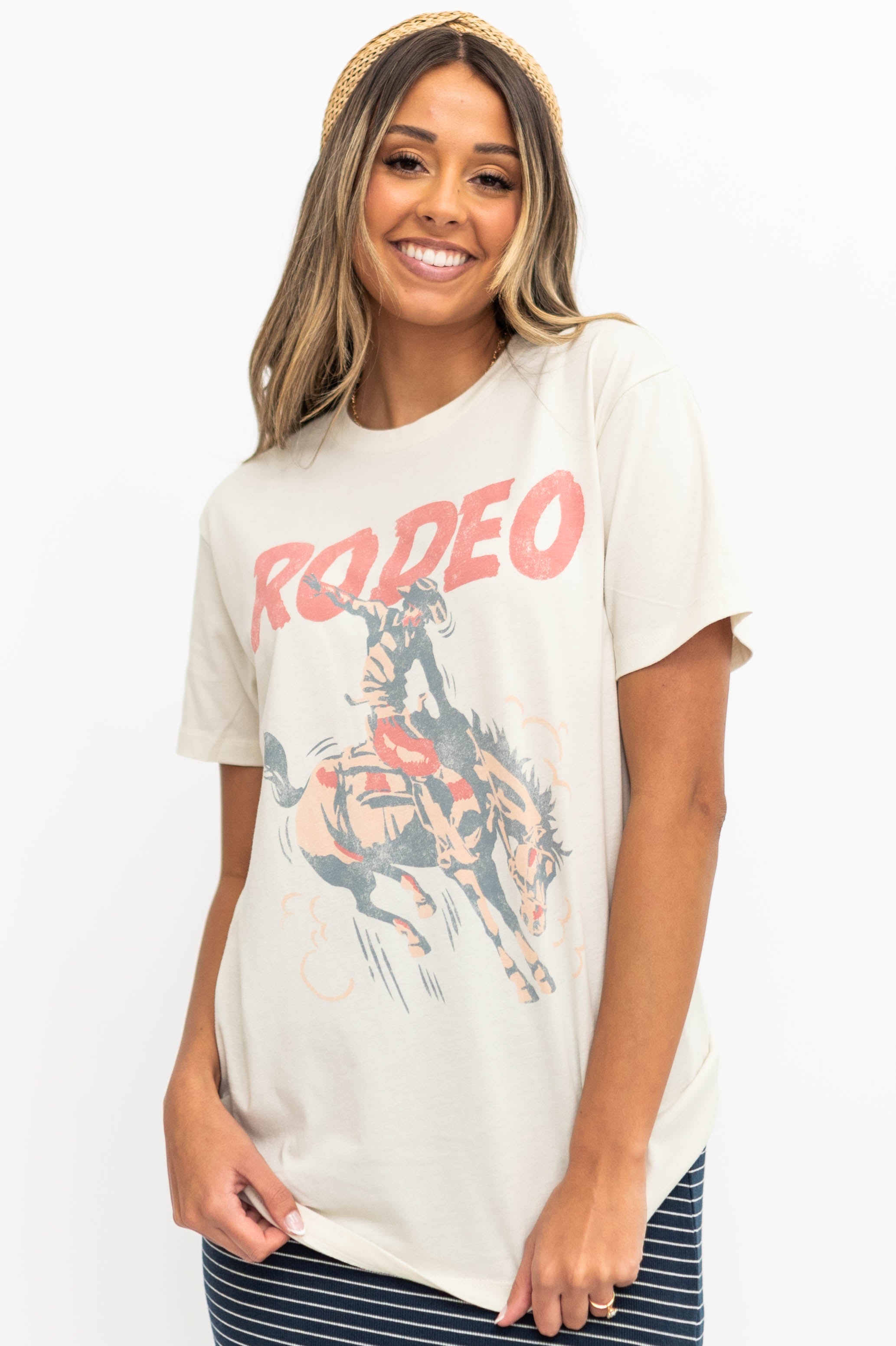 Rodeo Ivory Tee