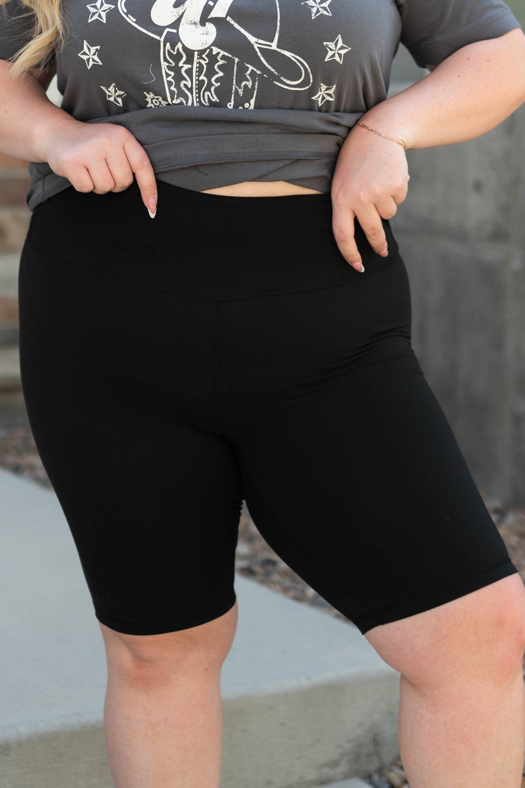 Diane Black Biker Shorts
