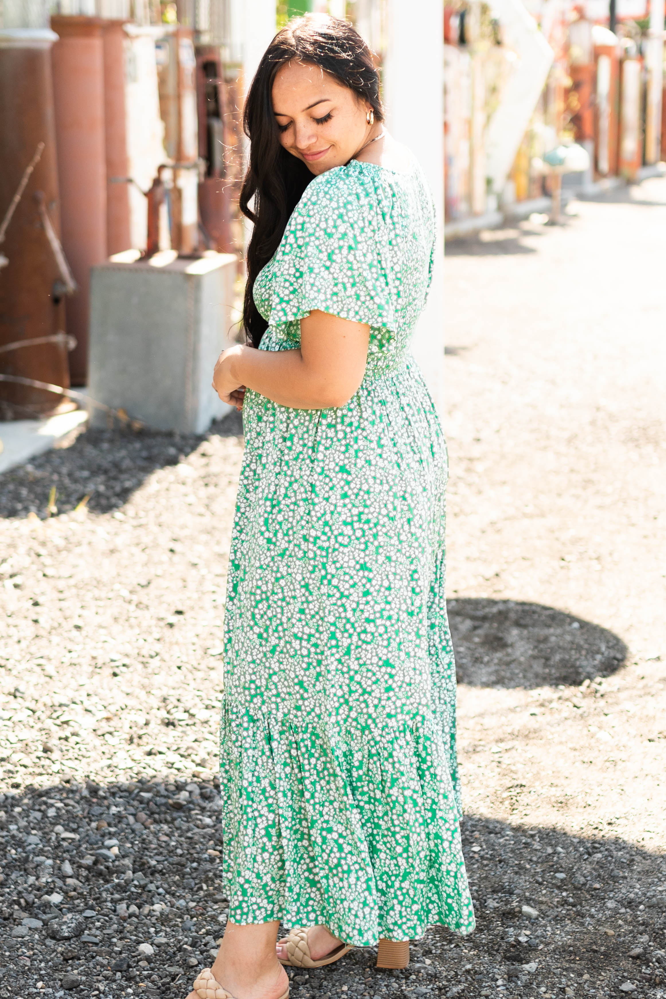 Victoria Kelly Green Dress