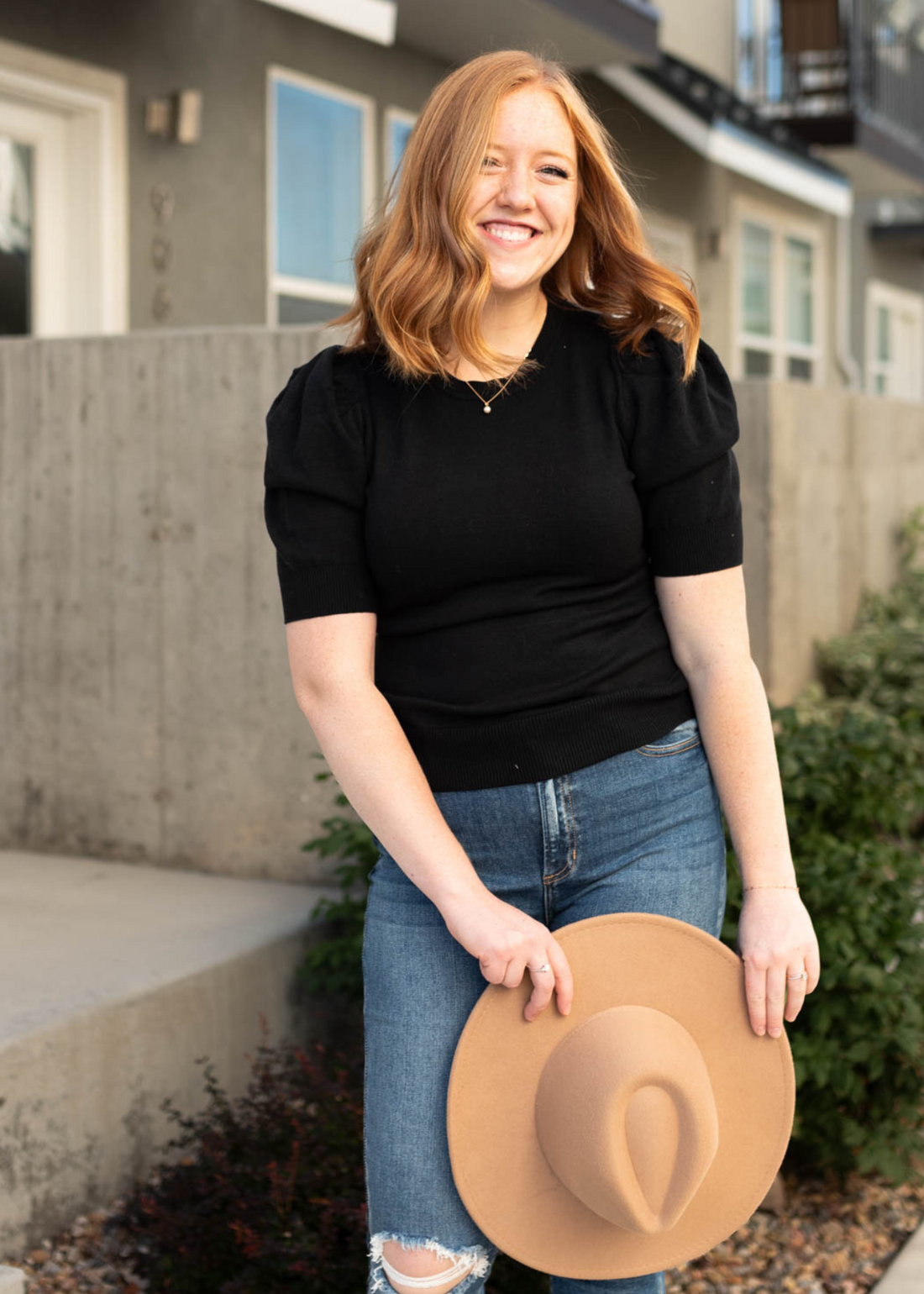 Daniella Black Top