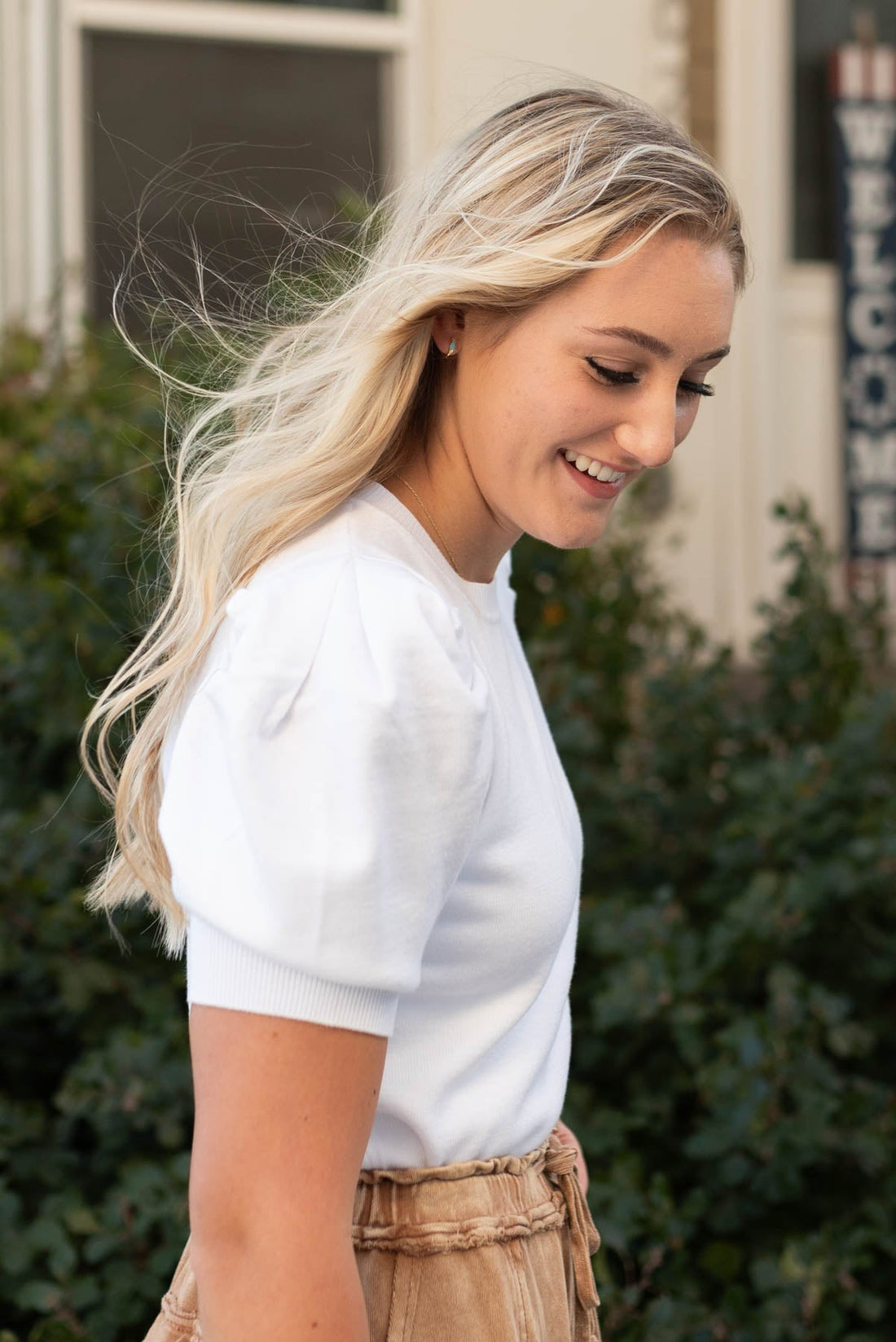 Daniella Off White Top
