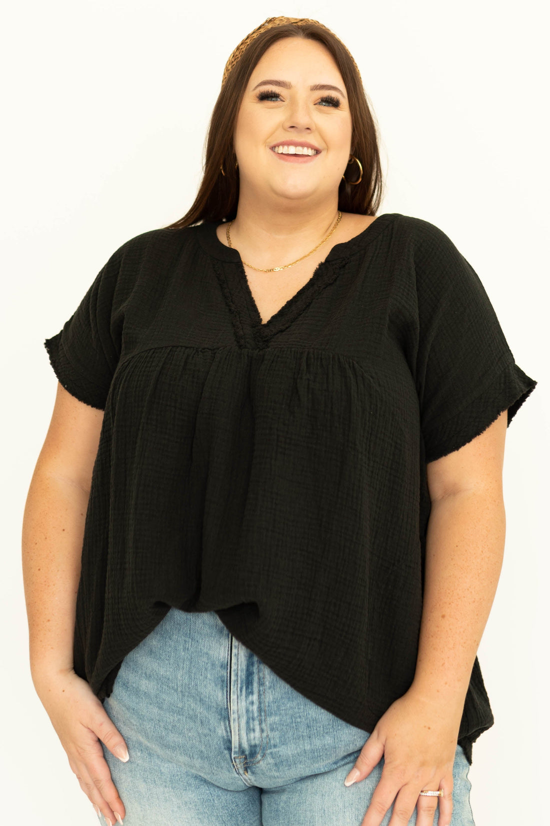 Desiree Black Top