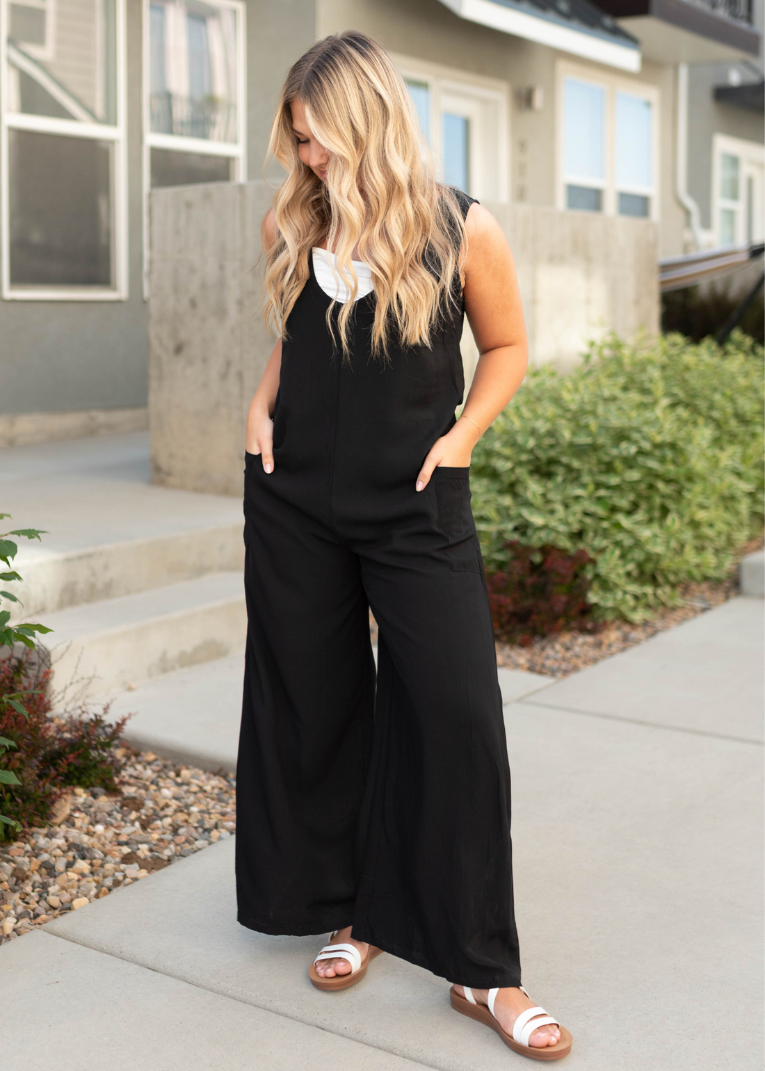 Devi Black Jumpsuit