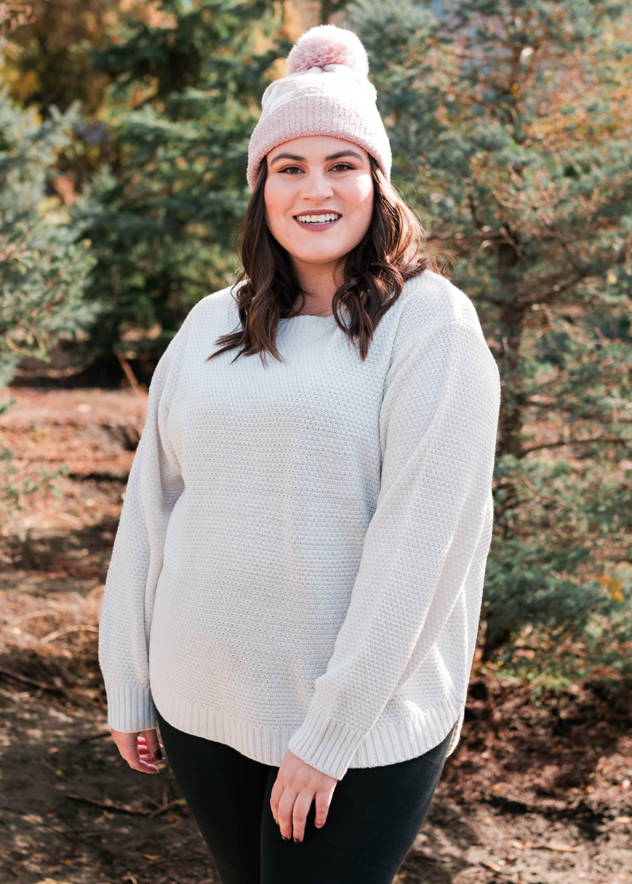 Devina Bone Sweater