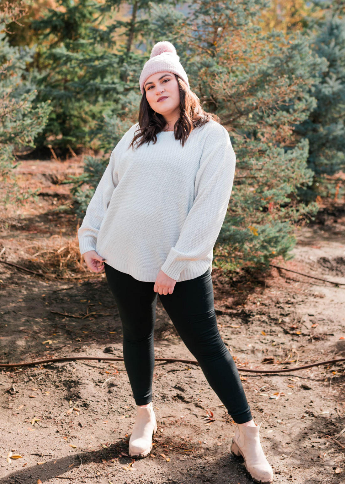 Devina Bone Sweater