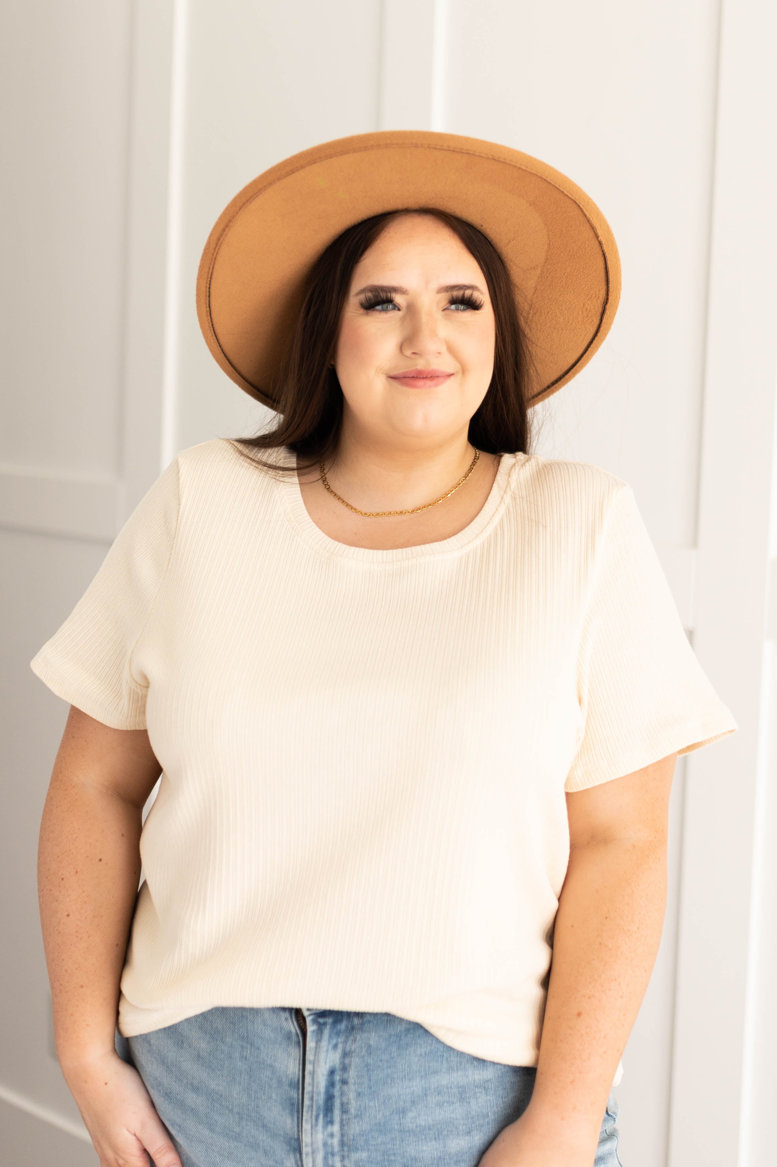Devony Cream Top